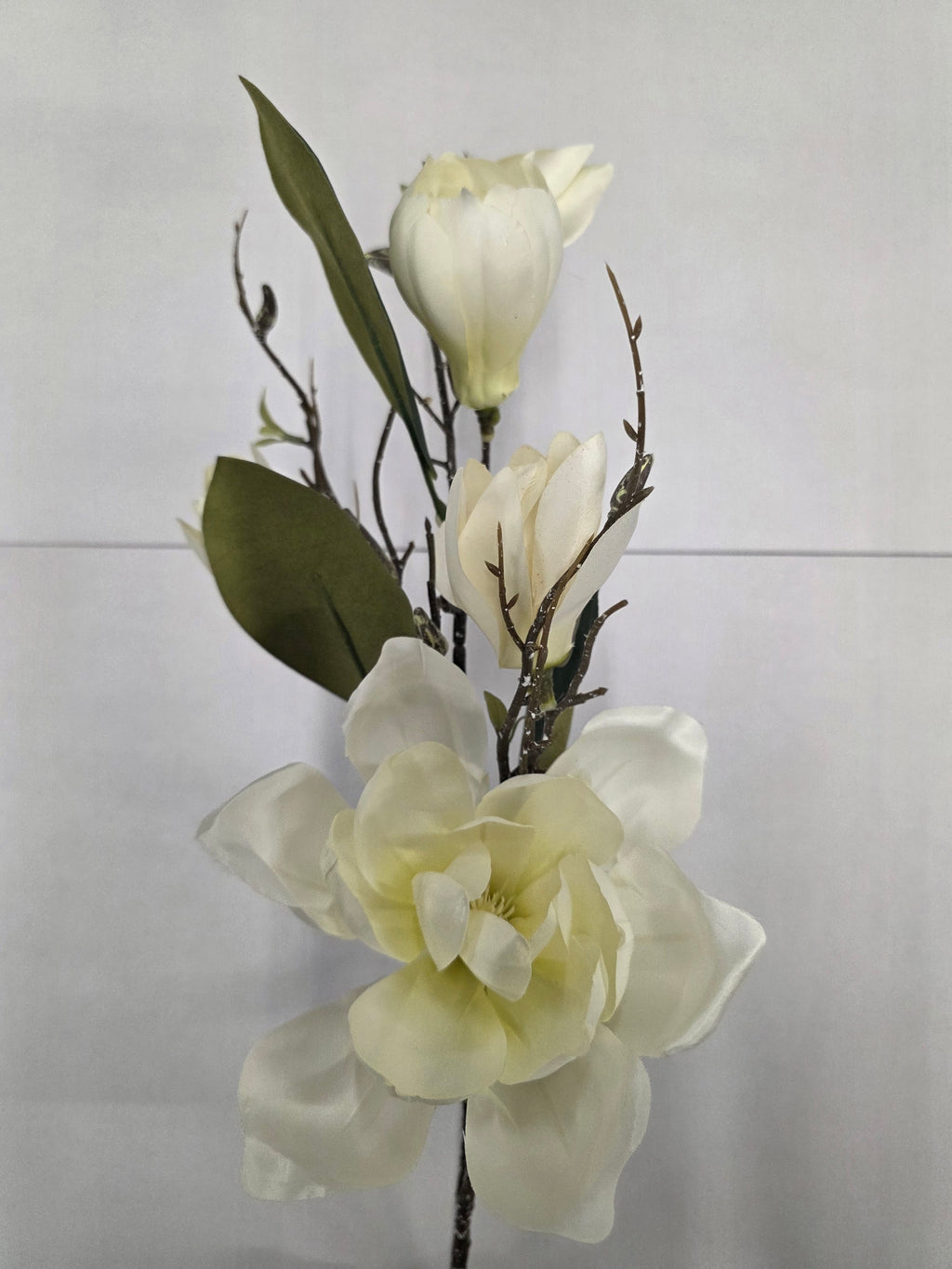 Artificial Magnolia White 94cm