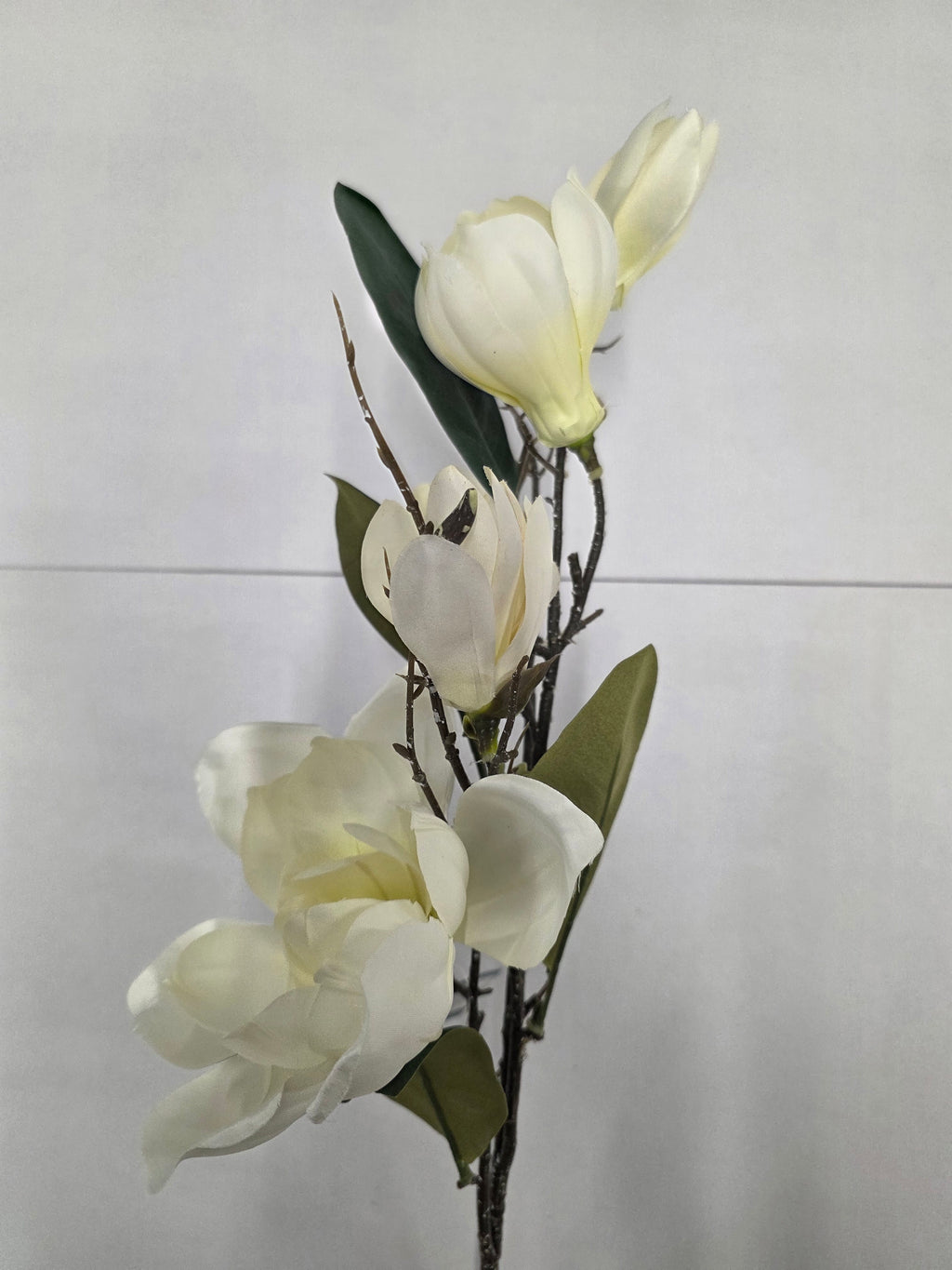 Artificial Magnolia White 94cm
