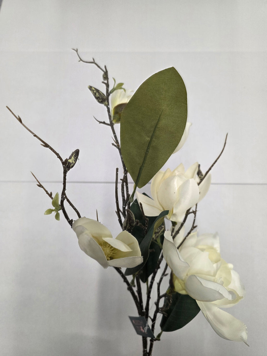 Artificial Magnolia White 94cm