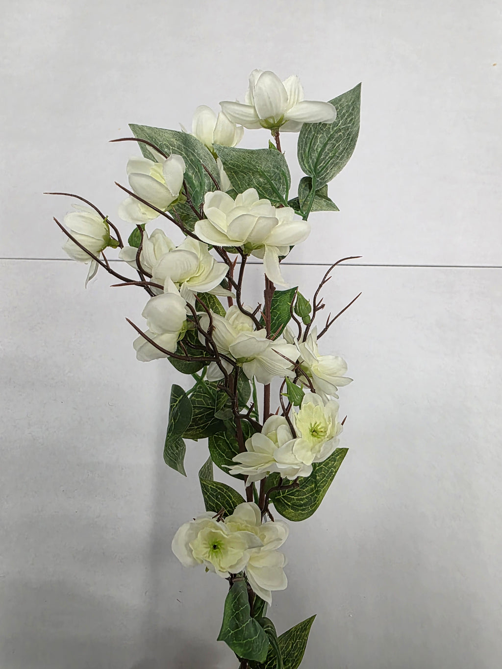 Artificial Mucuna Birdwoodiana 72cm White