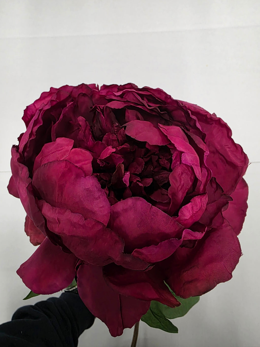 Artificial Peony Plum 70cm