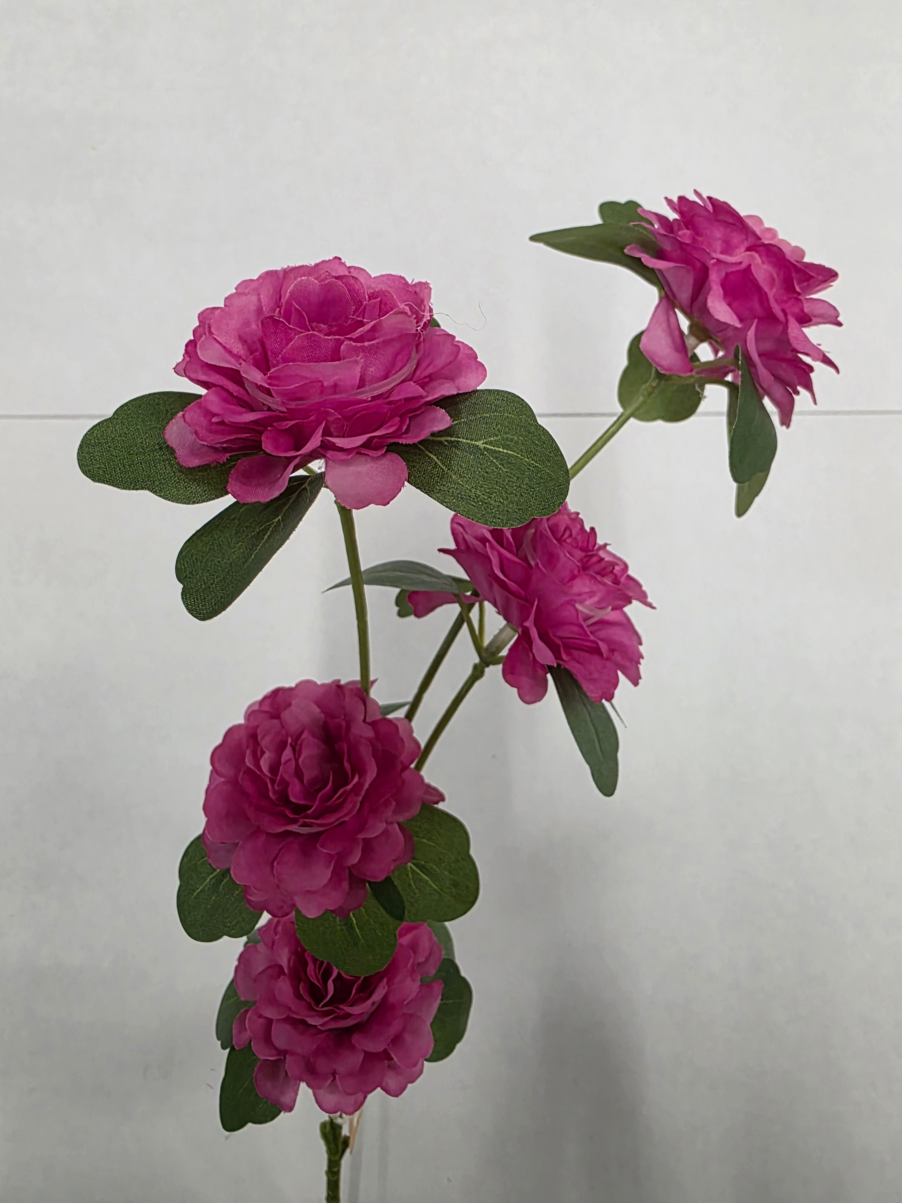 Artificial Ranunculus Fuchsia 70cm