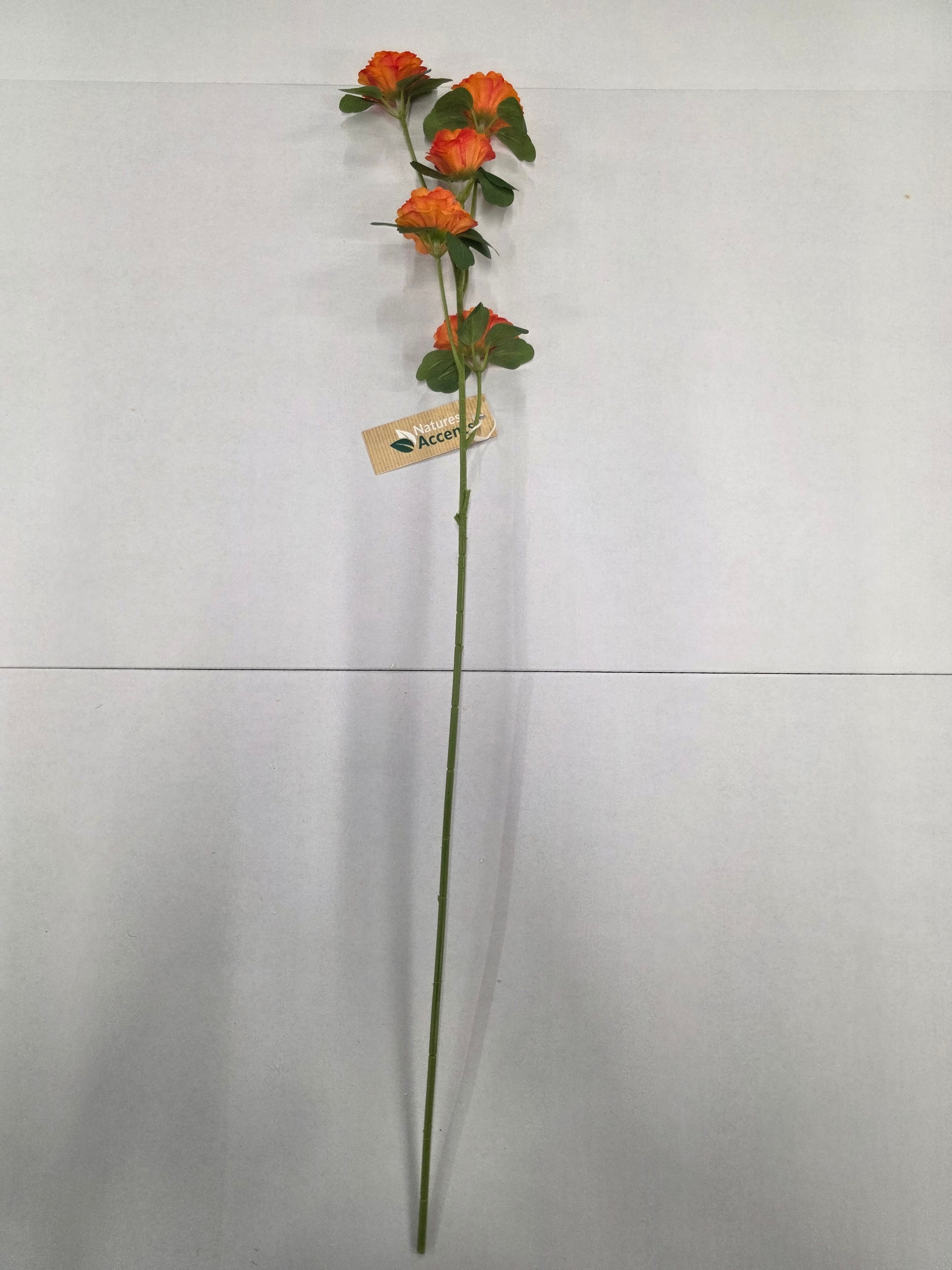 Artificial Ranunculus Orange 70cm