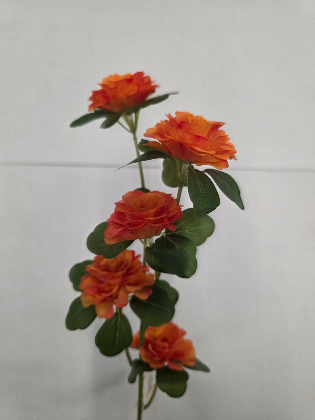 Artificial Ranunculus Orange 70cm