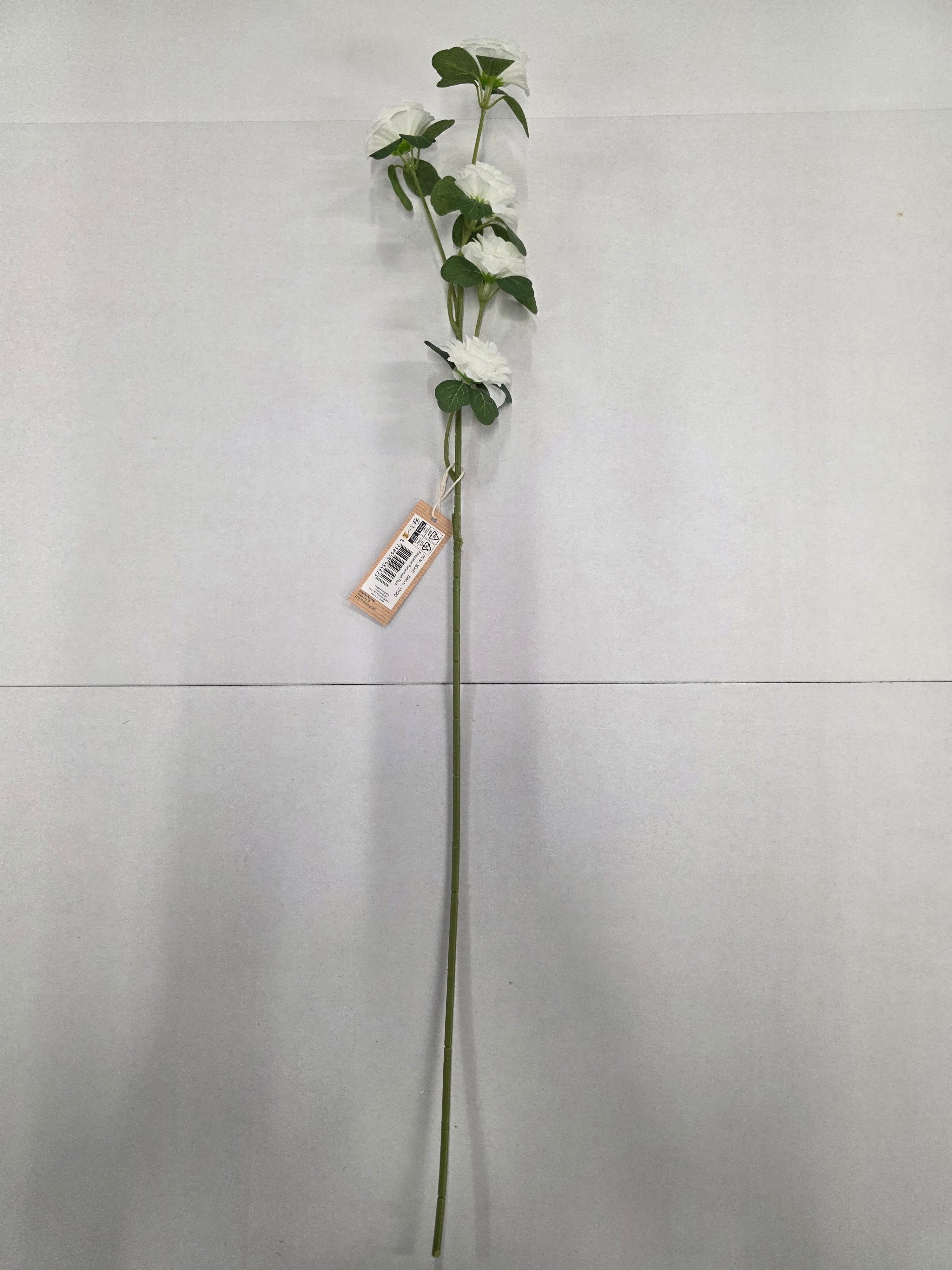 Artificial Ranunculus White 70cm