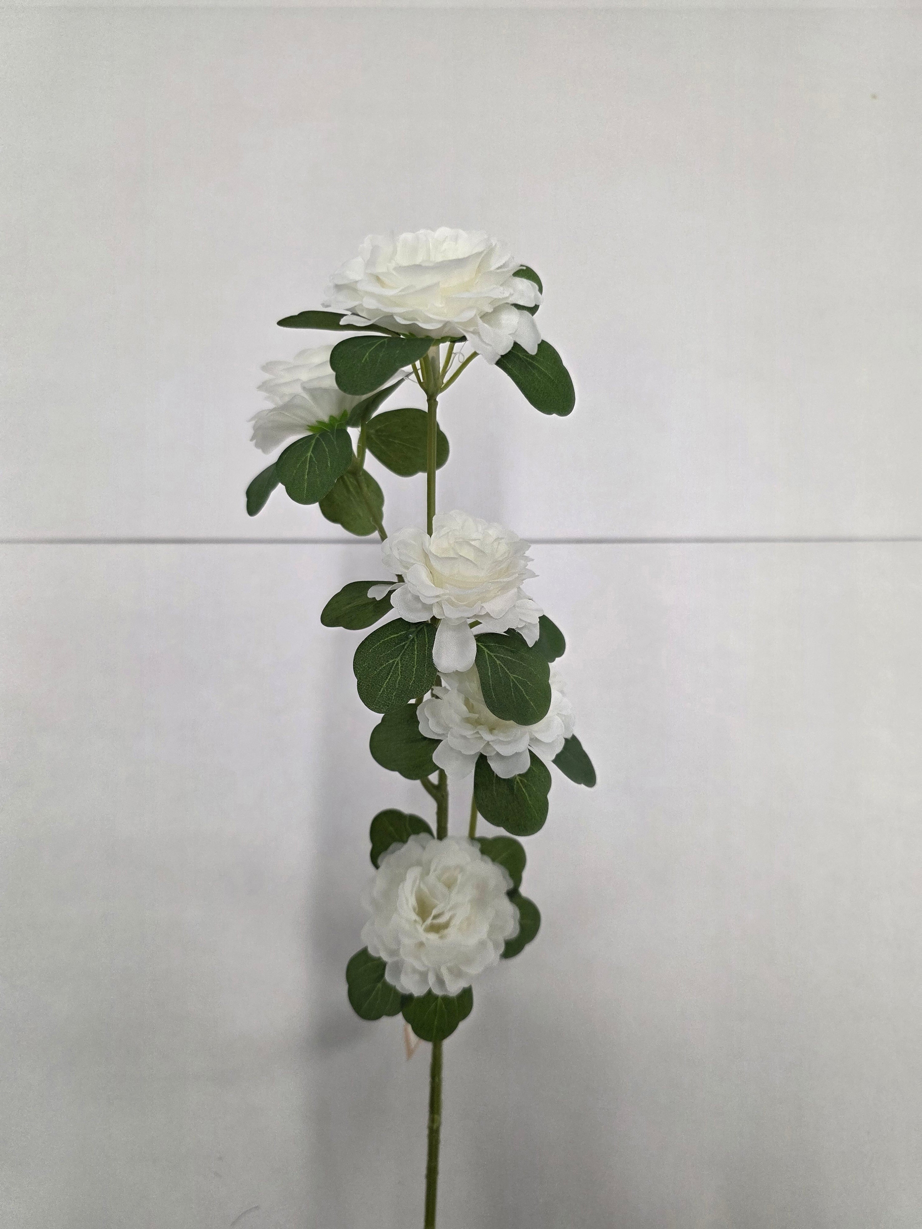 Artificial Ranunculus White 70cm