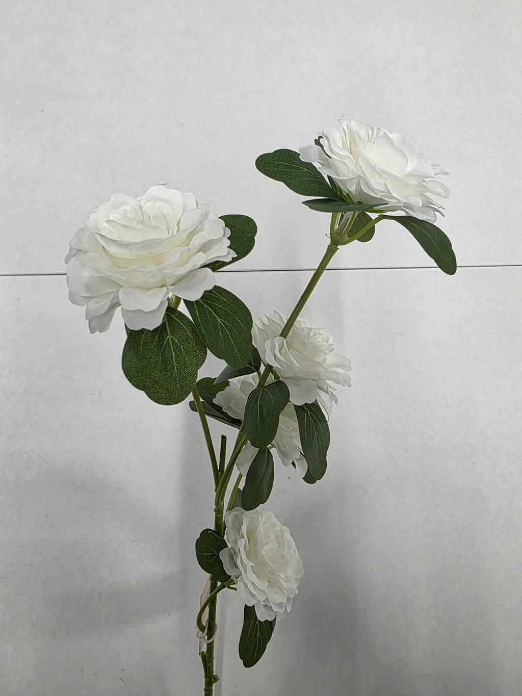 Artificial Ranunculus White 70cm