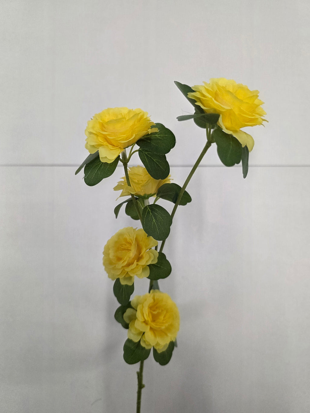 Artificial Ranunculus Yellow 70cm