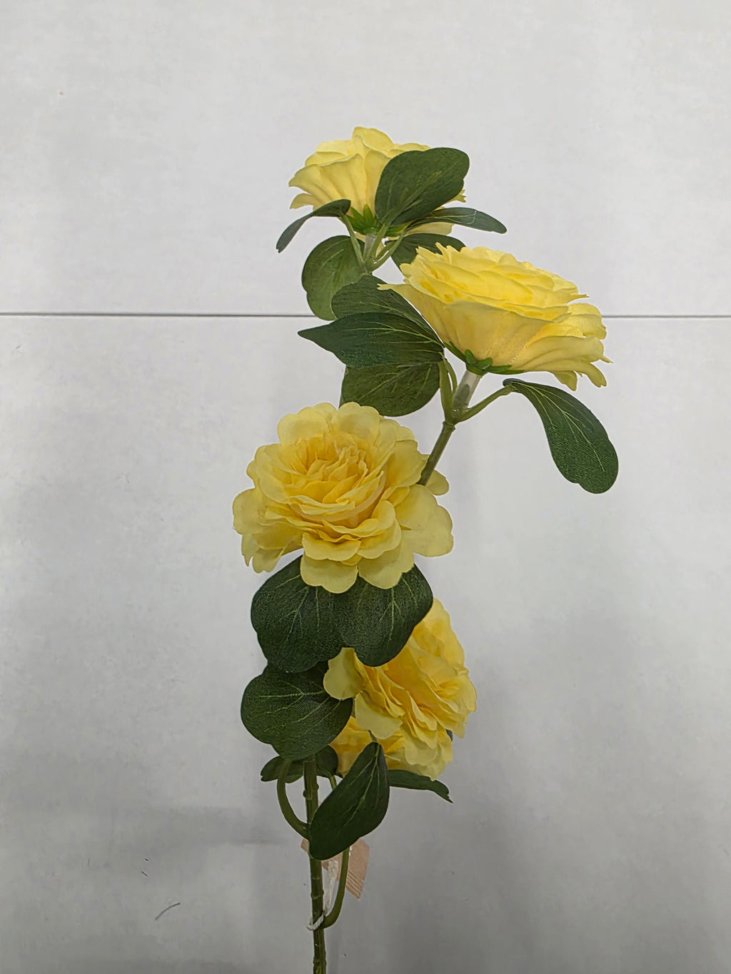 Artificial Ranunculus Yellow 70cm