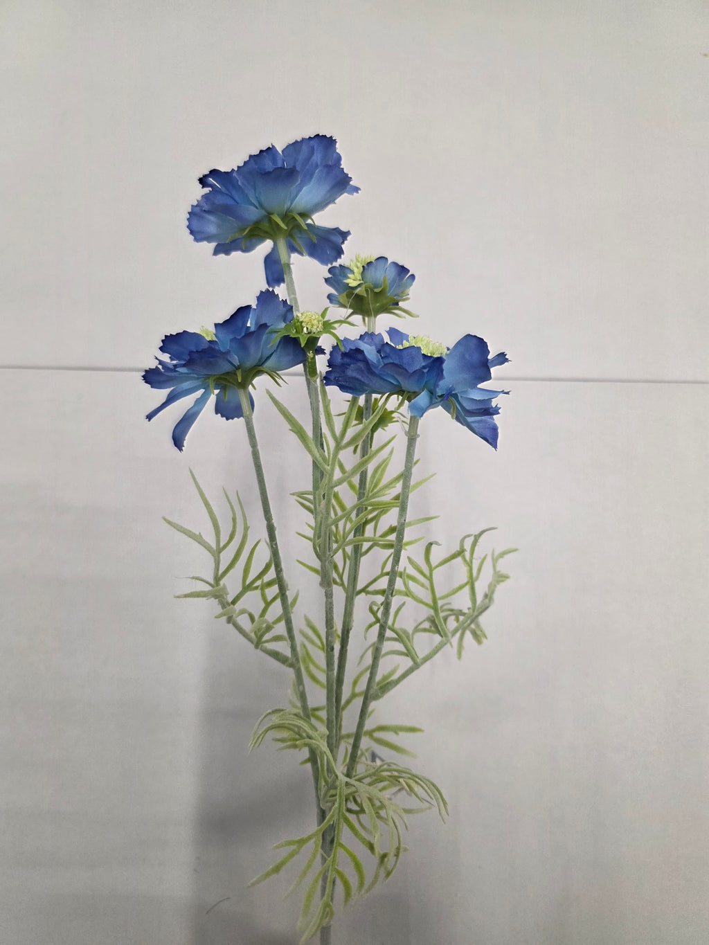 Artificial Scabiosa Blue 60cm (Pack of 2)