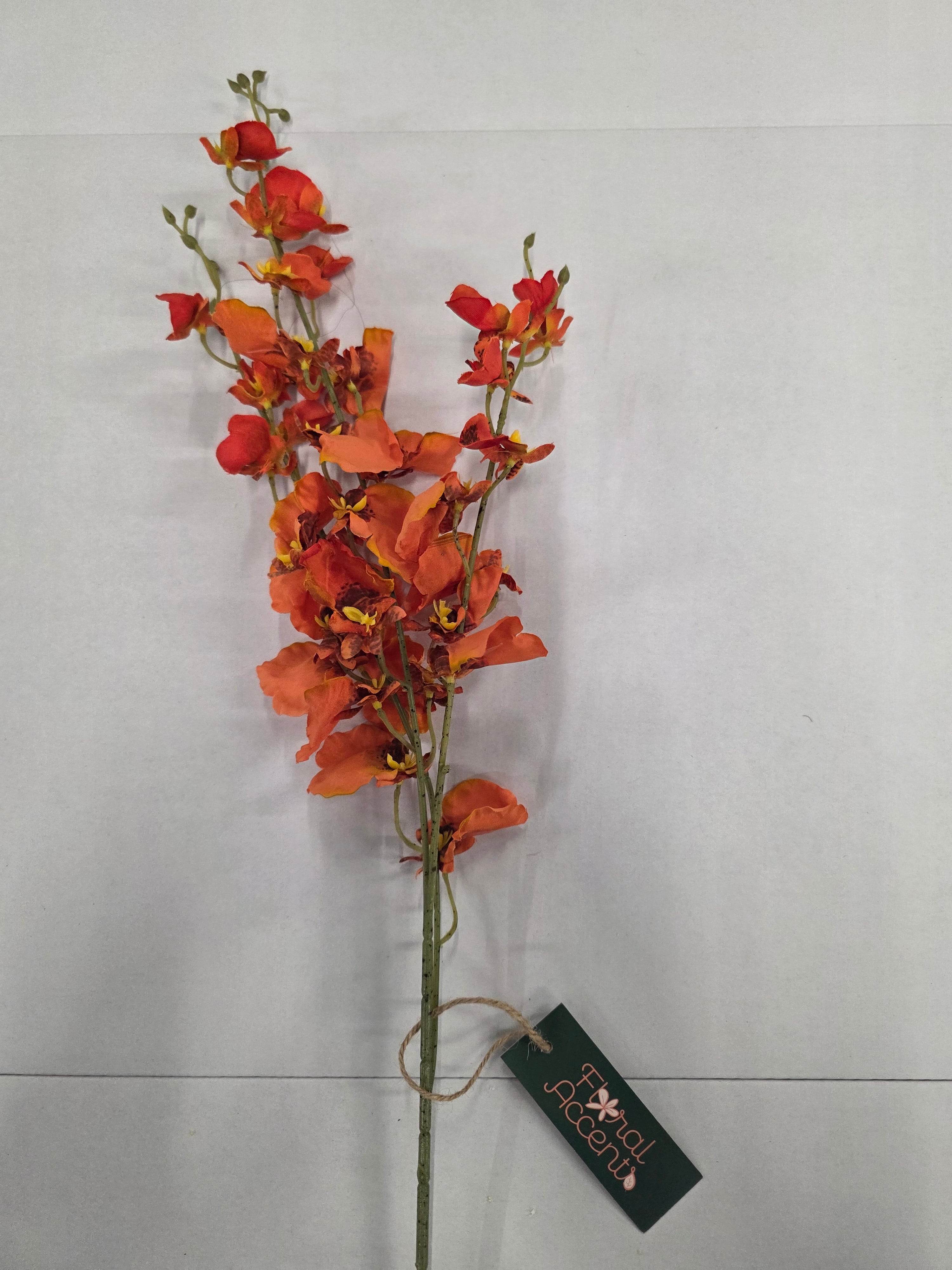 Artificial Onicidium Orange 78cm