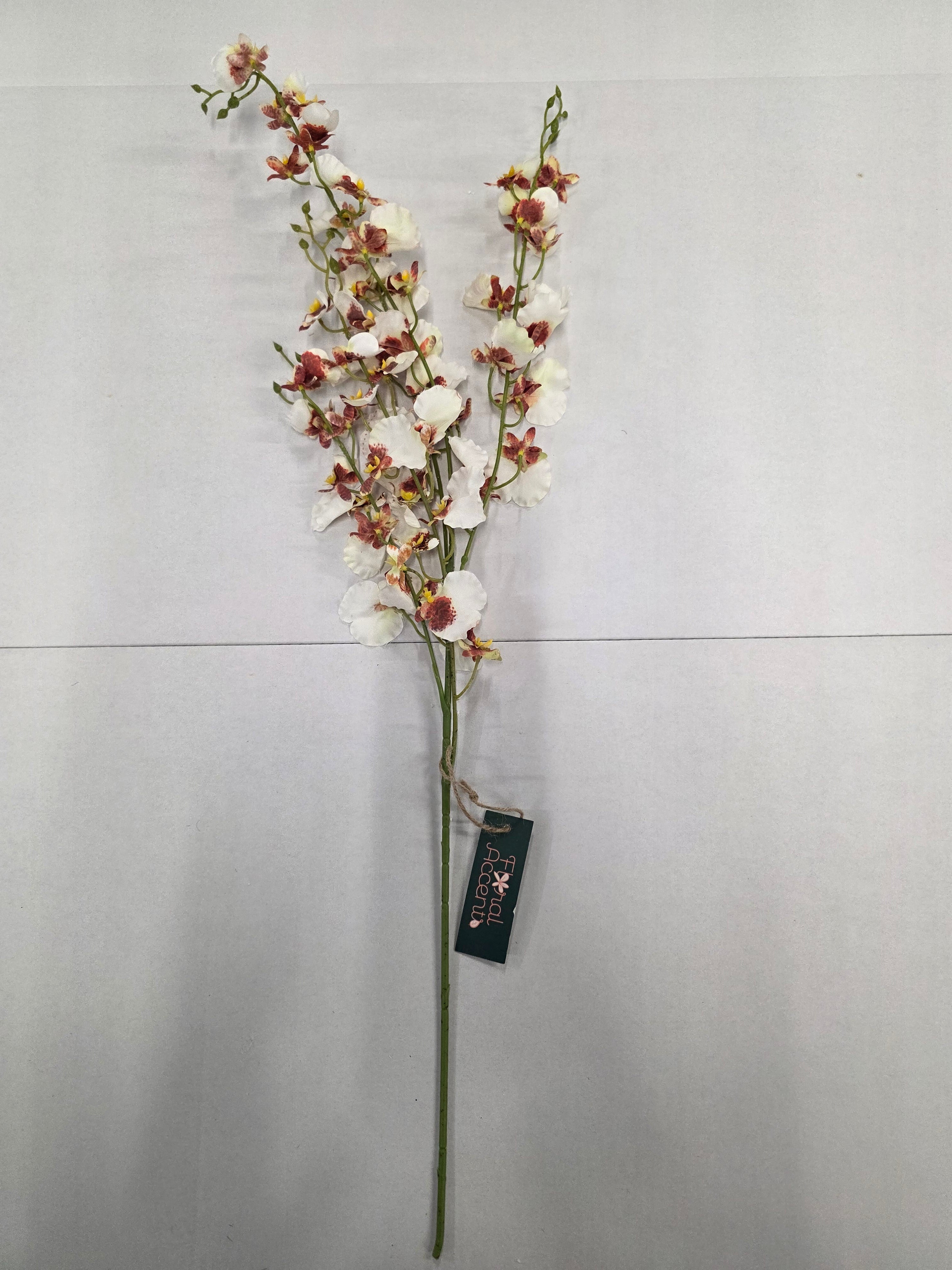 Artificial Onicidium White 78cm