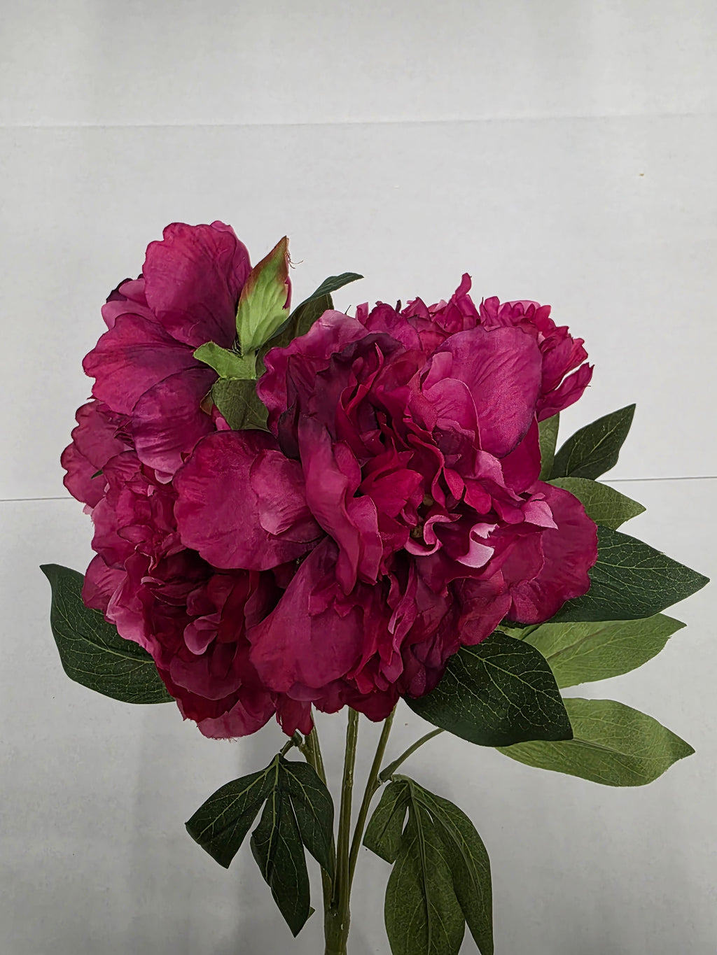 Artificial Peony Bush X5 Beauty