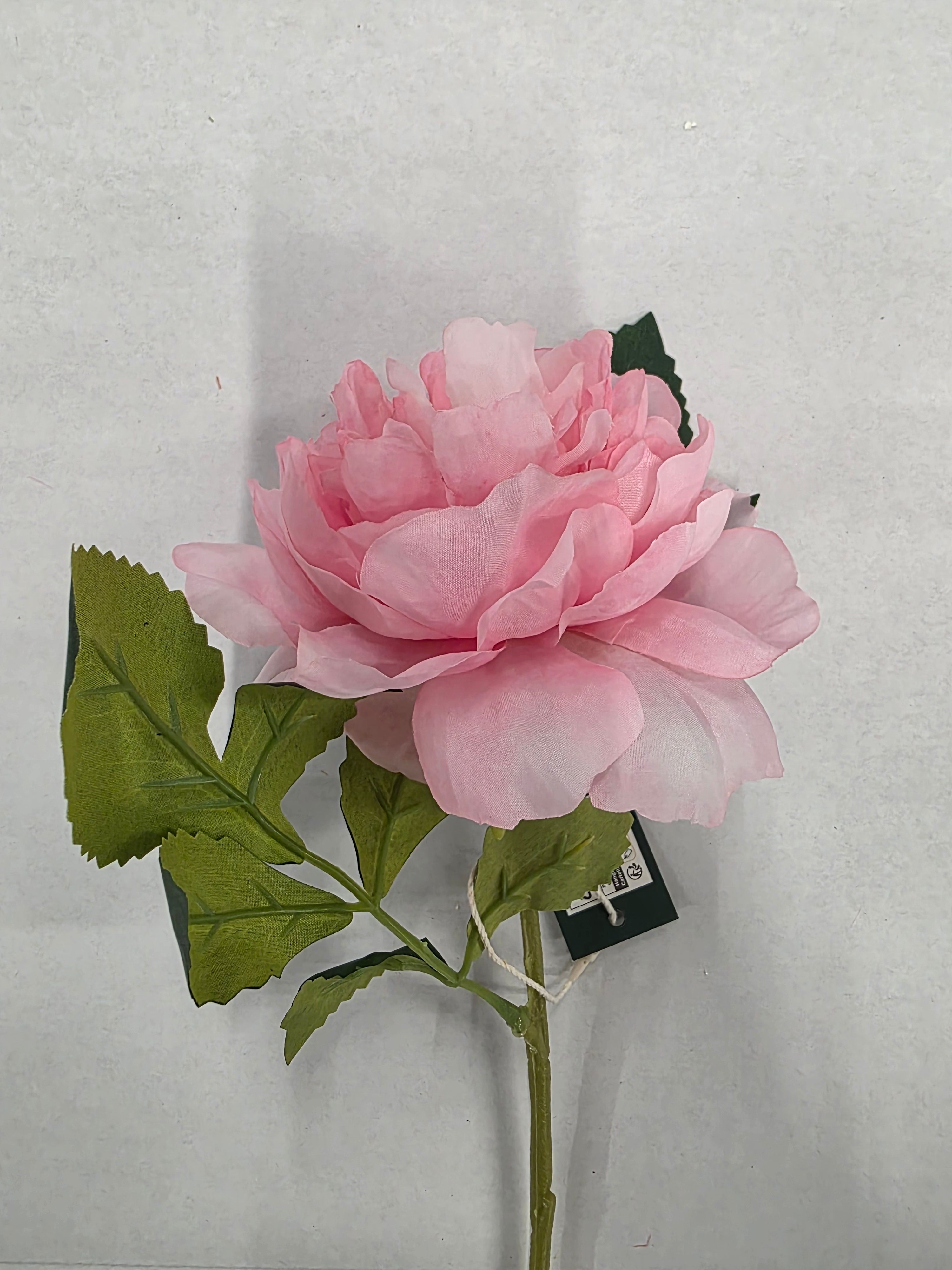 Artificial Peony Pink 50cm (Pack of 4)