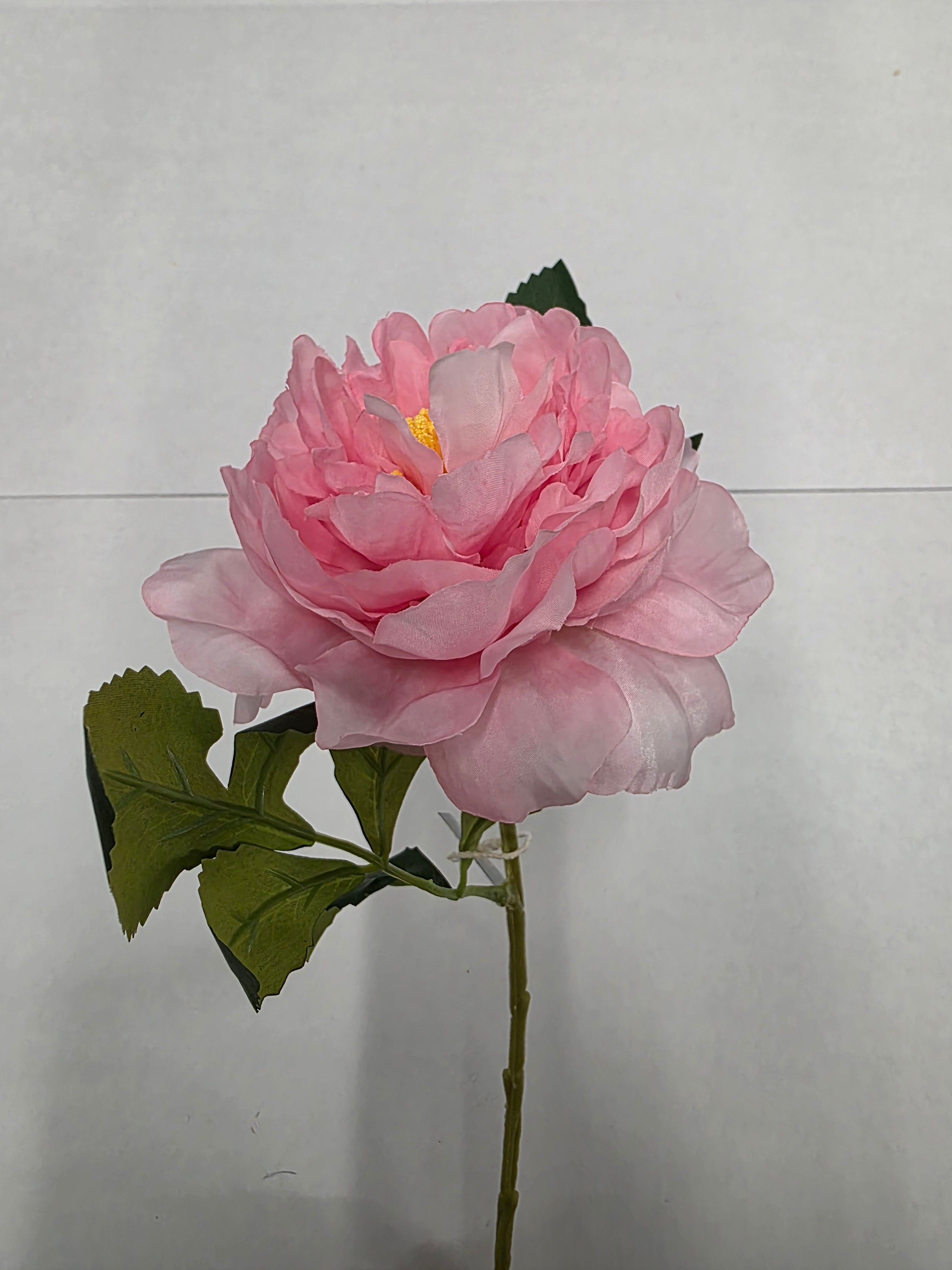 Artificial Peony Pink 50cm (Pack of 4)
