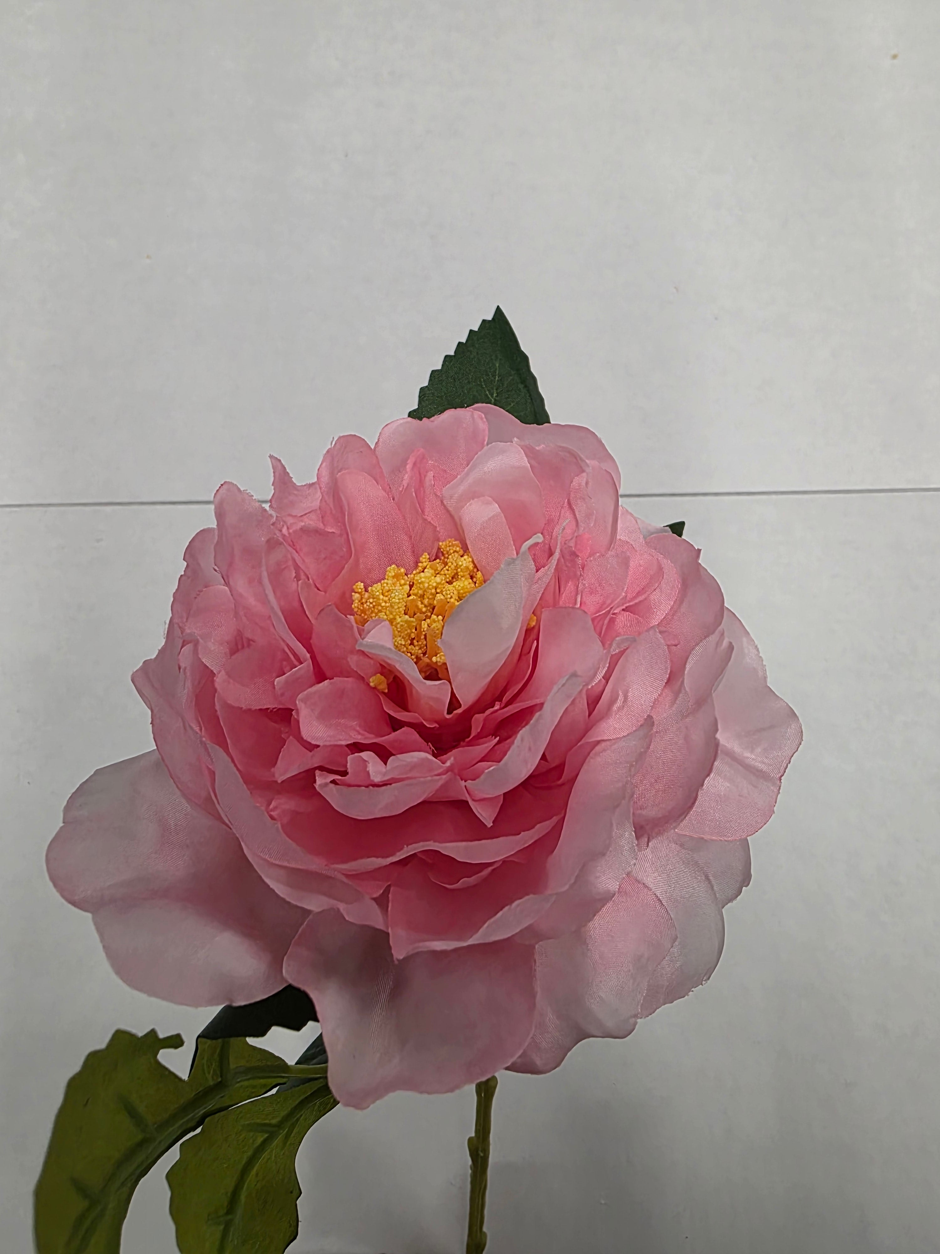 Artificial Peony Pink 50cm (Pack of 4)