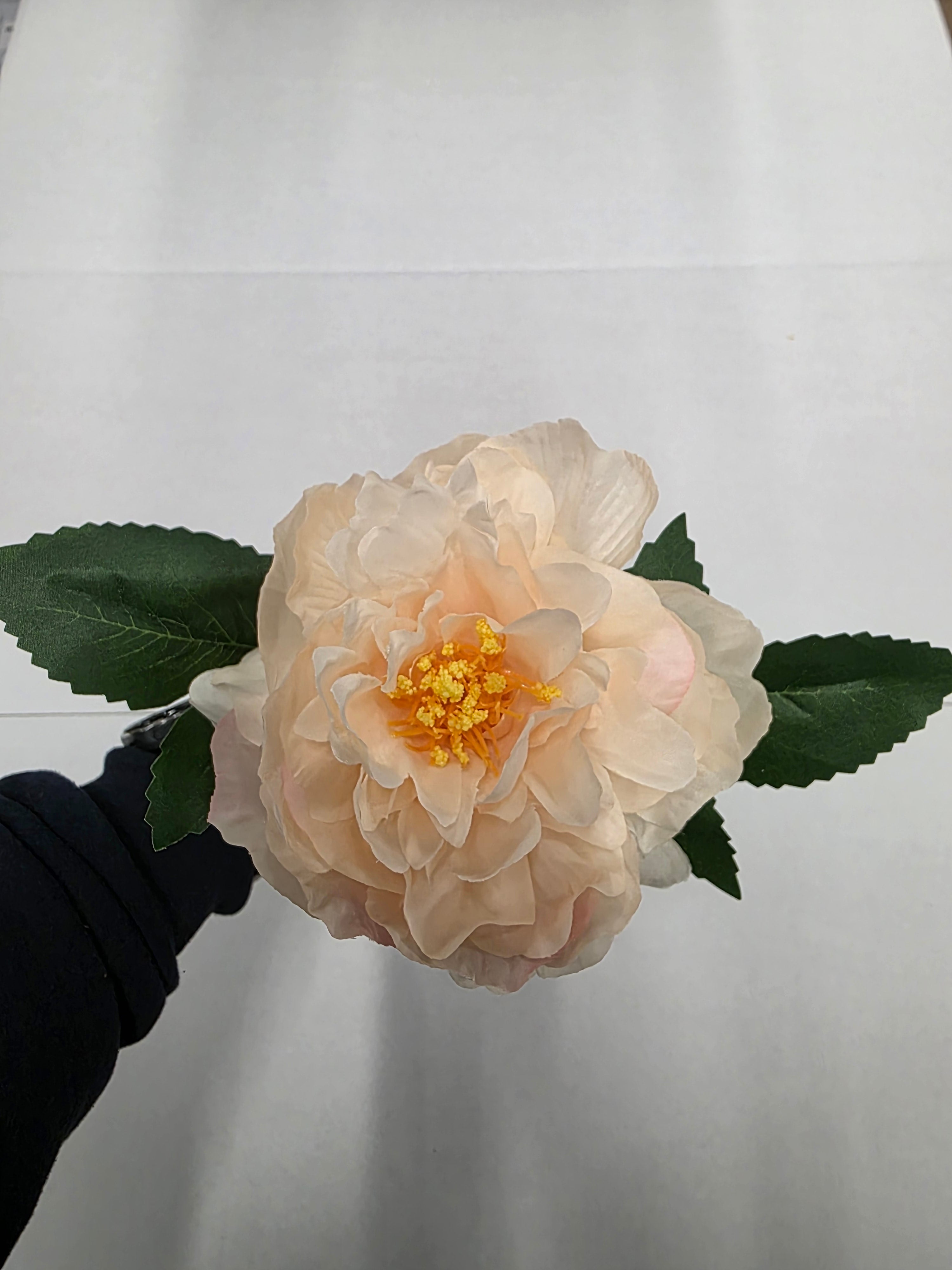 Artificial Peony Salmon 50cm (Pack of 4)
