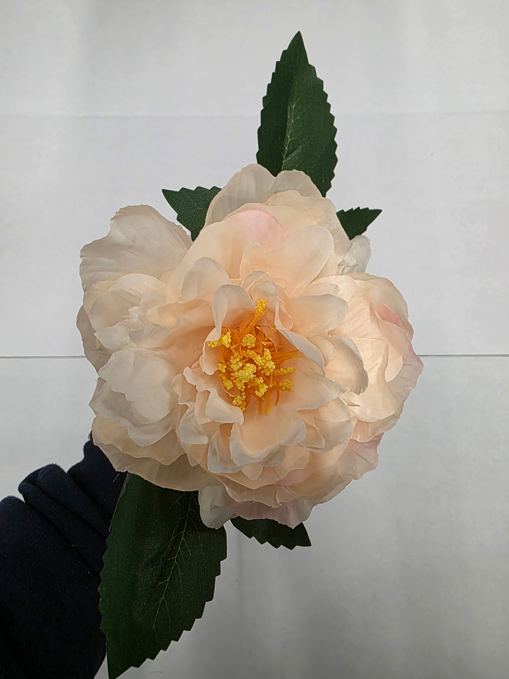 Artificial Peony Salmon 50cm (Pack of 4)