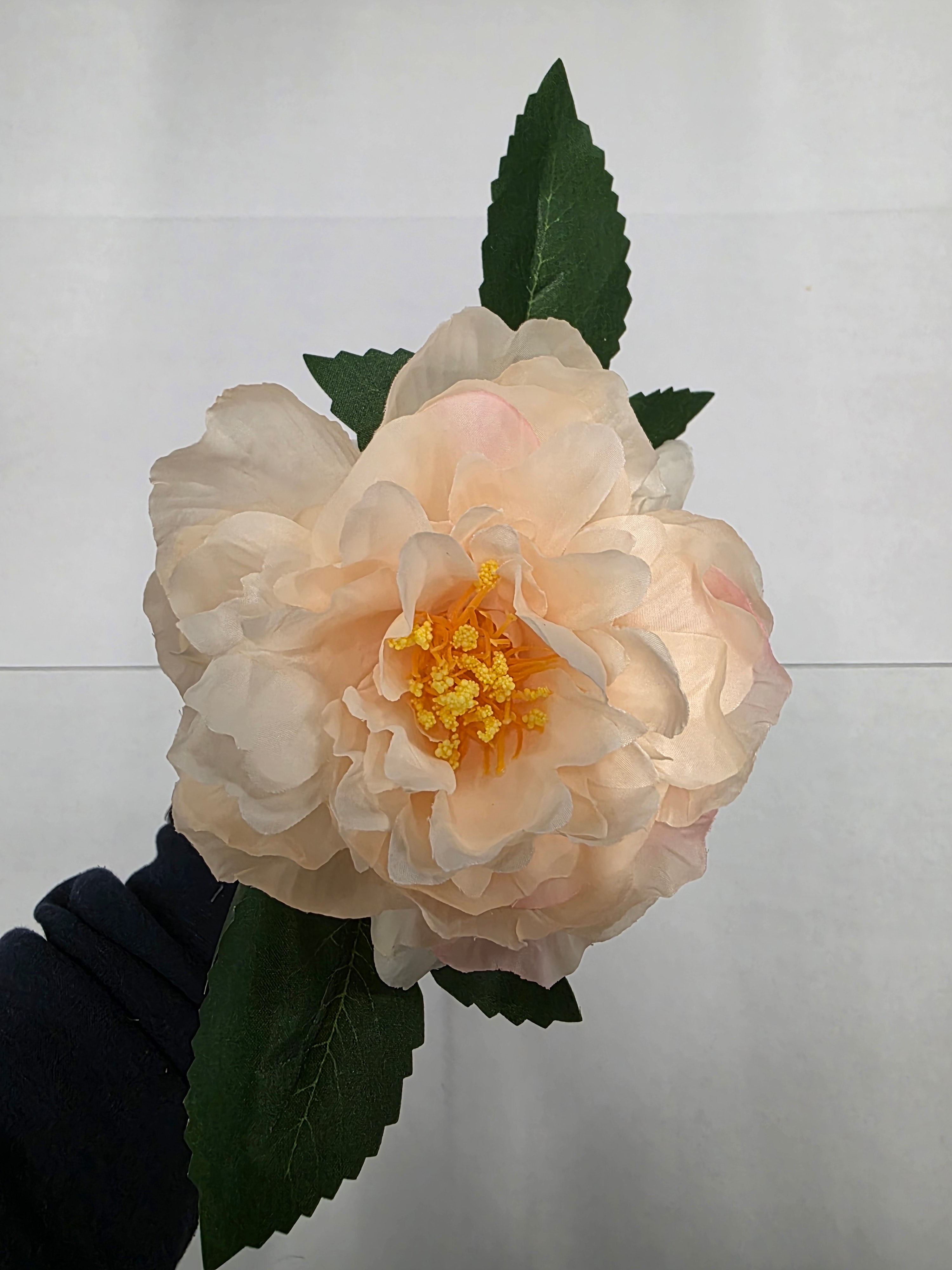 Artificial Peony Salmon 50cm (Pack of 4)