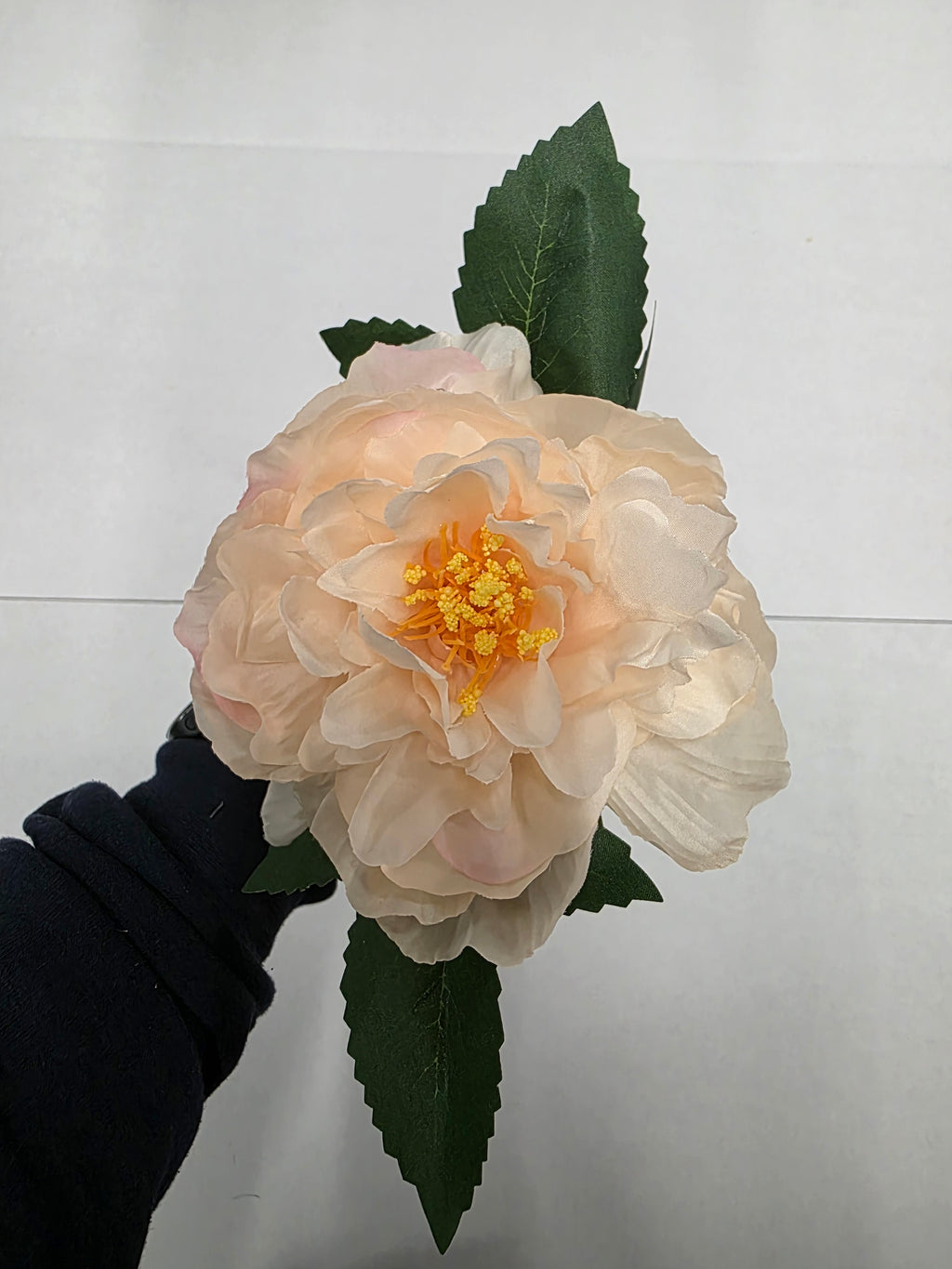 Artificial Peony Salmon 50cm (Pack of 4)