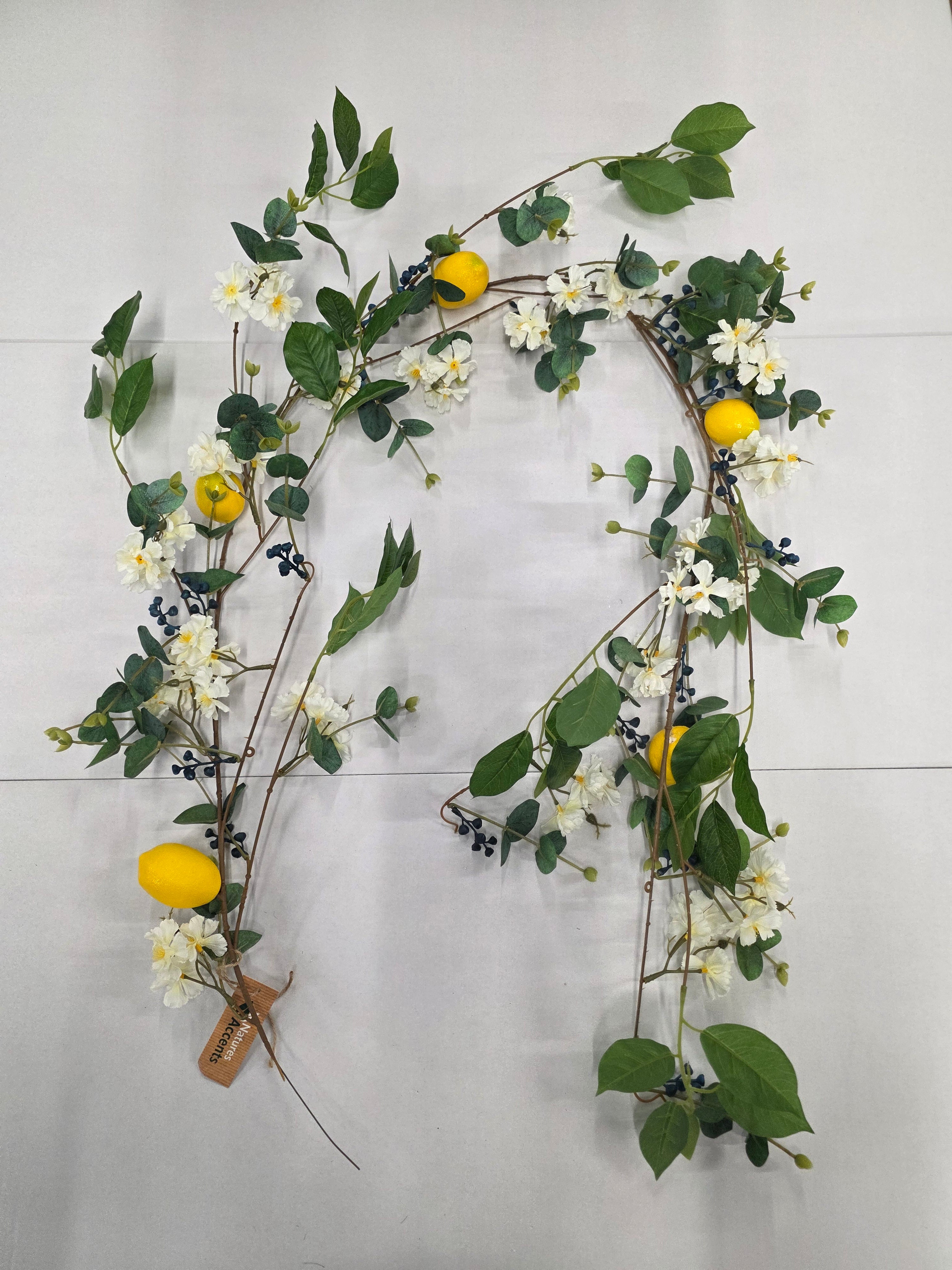 Artificial Garland Lemons 170cm