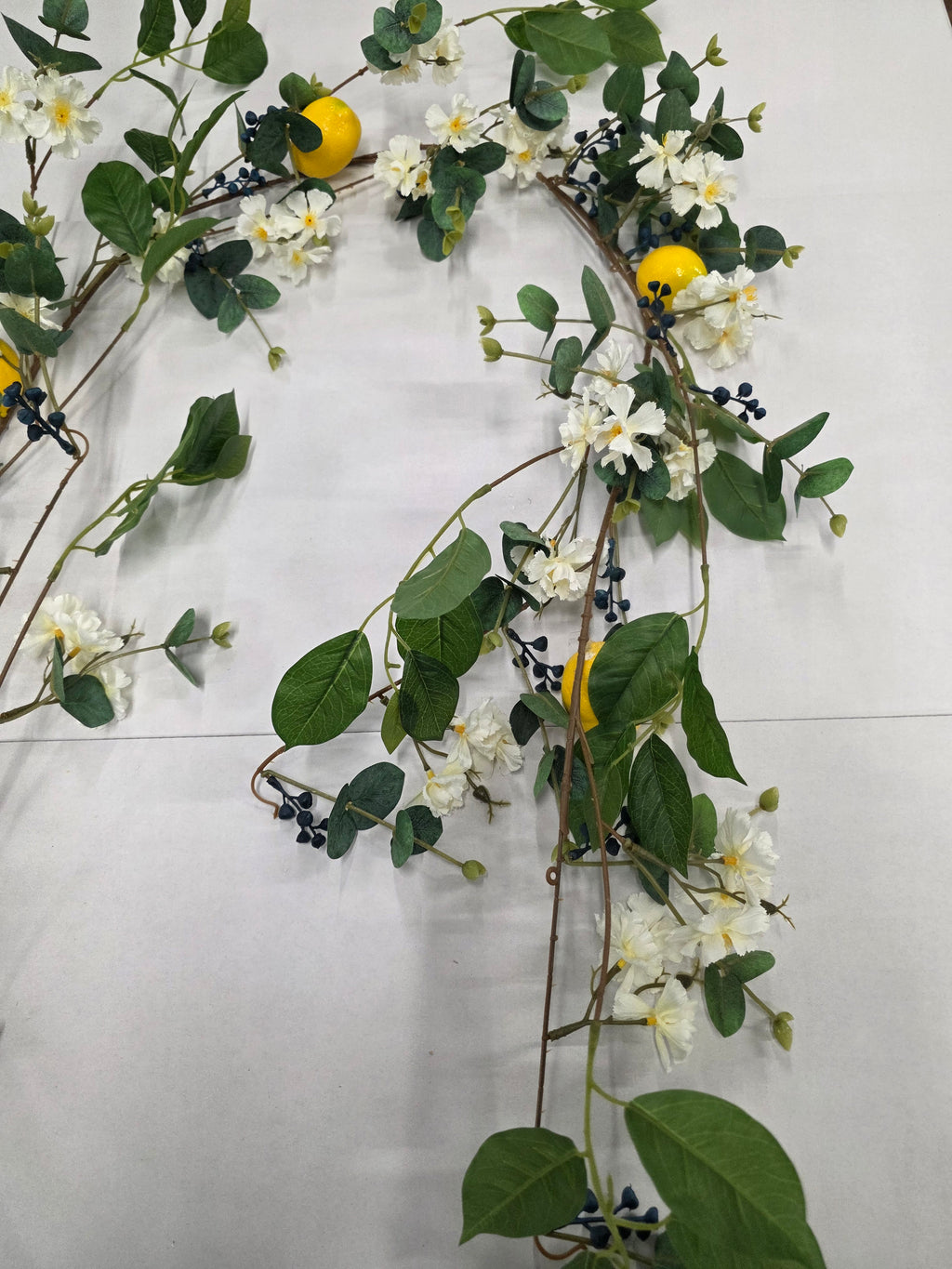 Artificial Garland Lemons 170cm