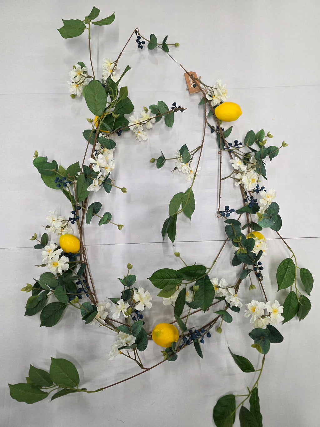 Artificial Garland Lemons 170cm