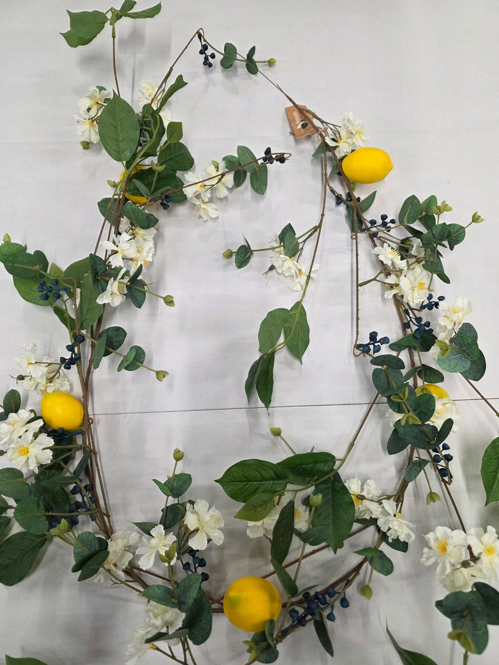 Artificial Garland Lemons 170cm
