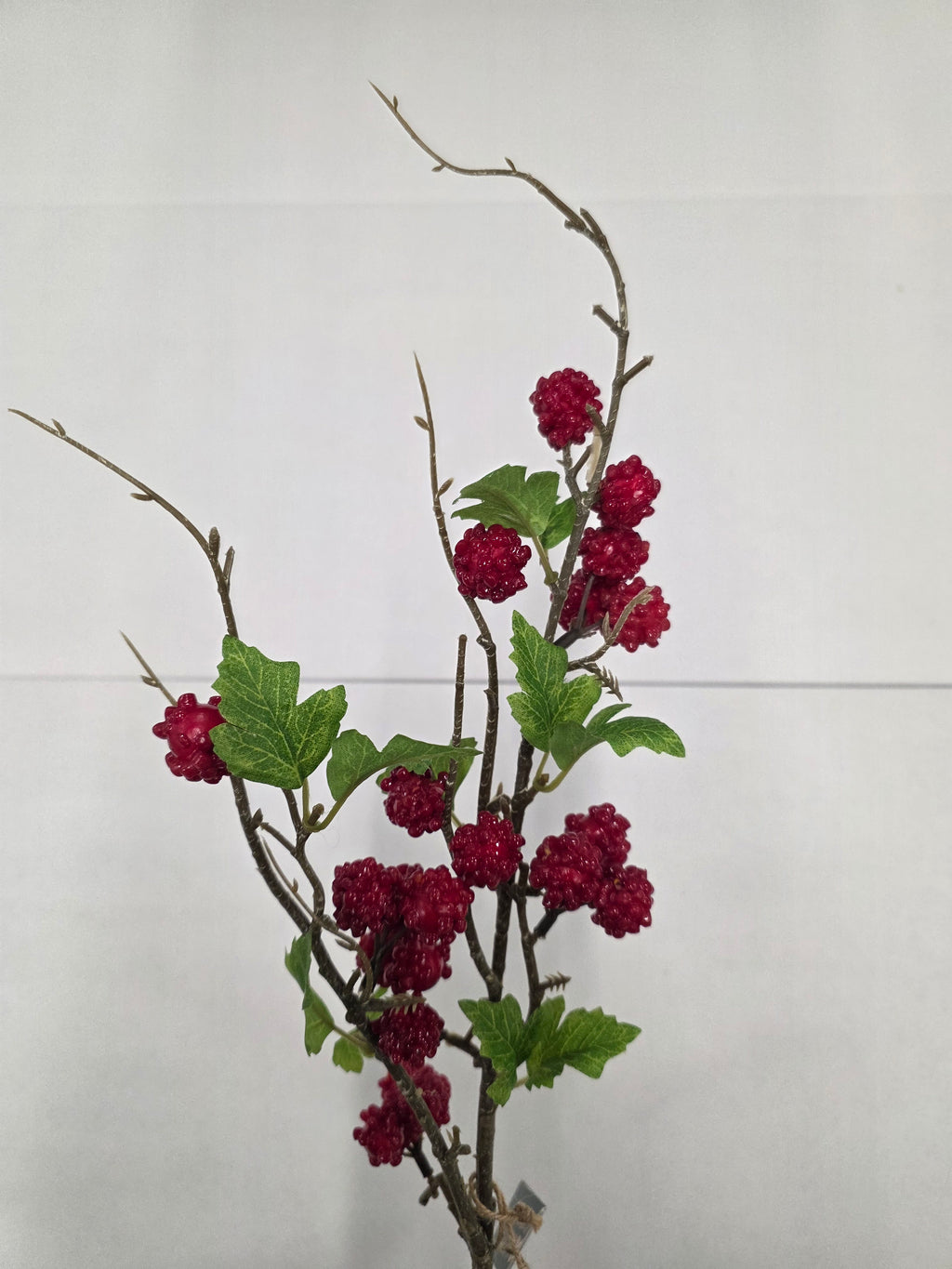Artificial Branch Raspberry Red 80cm