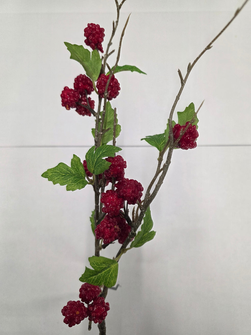 Artificial Branch Raspberry Red 80cm