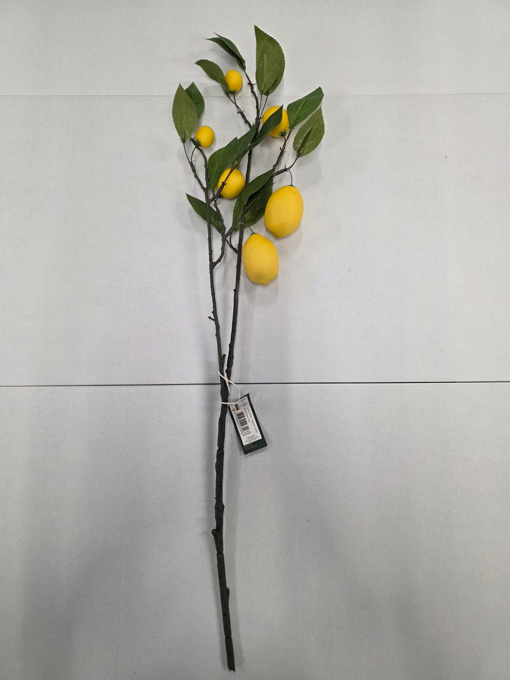 Fruit Stem Lemon Yellow 79cm