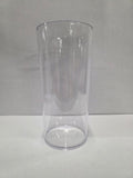 Acrylic Cylinder Clear 25x12cm
