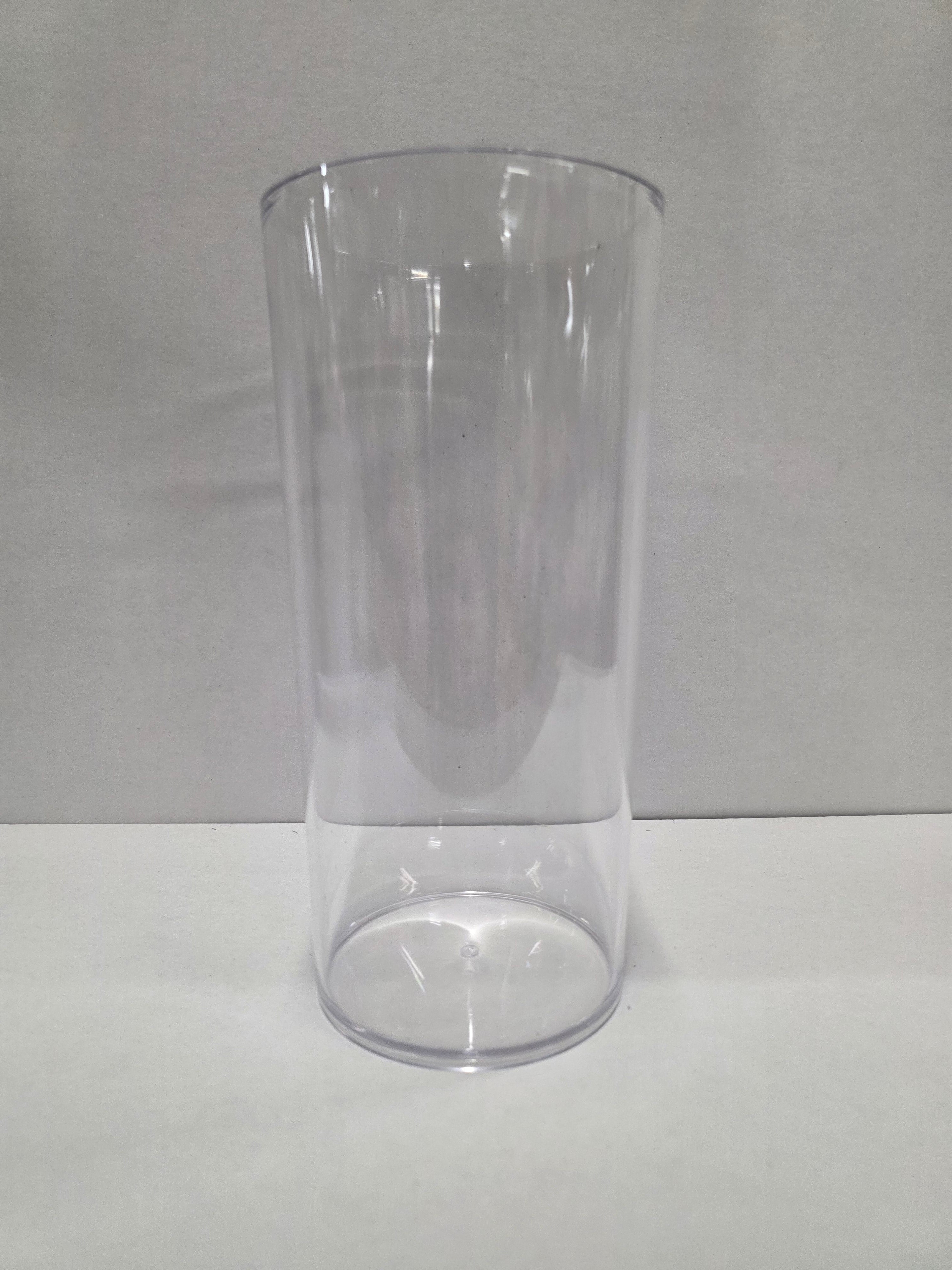 Acrylic Cylinder Clear 25x12cm