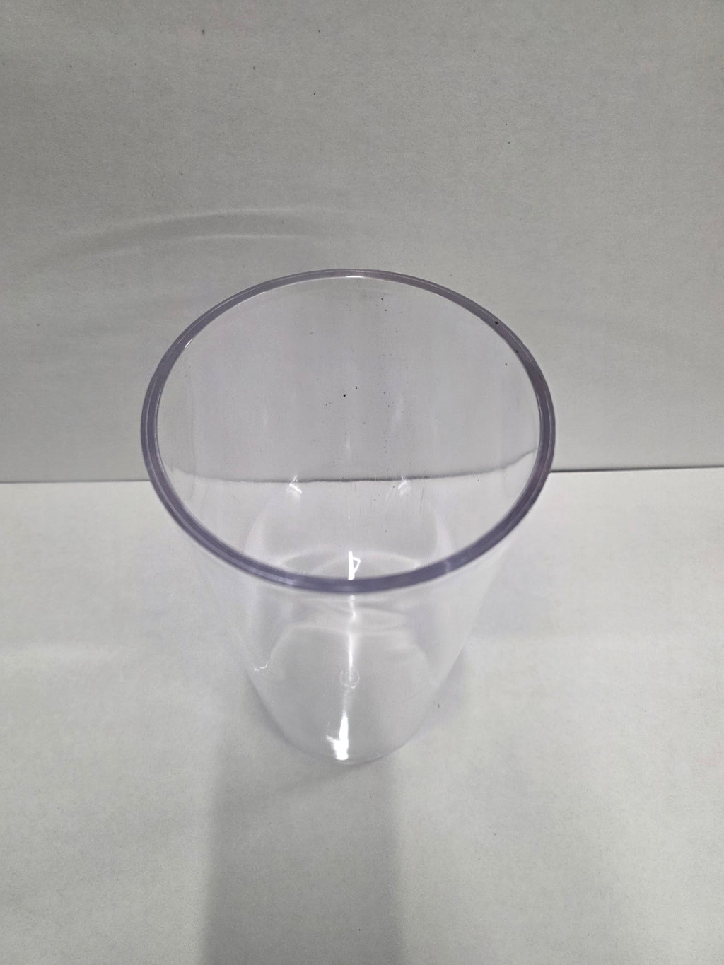 Acrylic Cylinder Clear 25x12cm