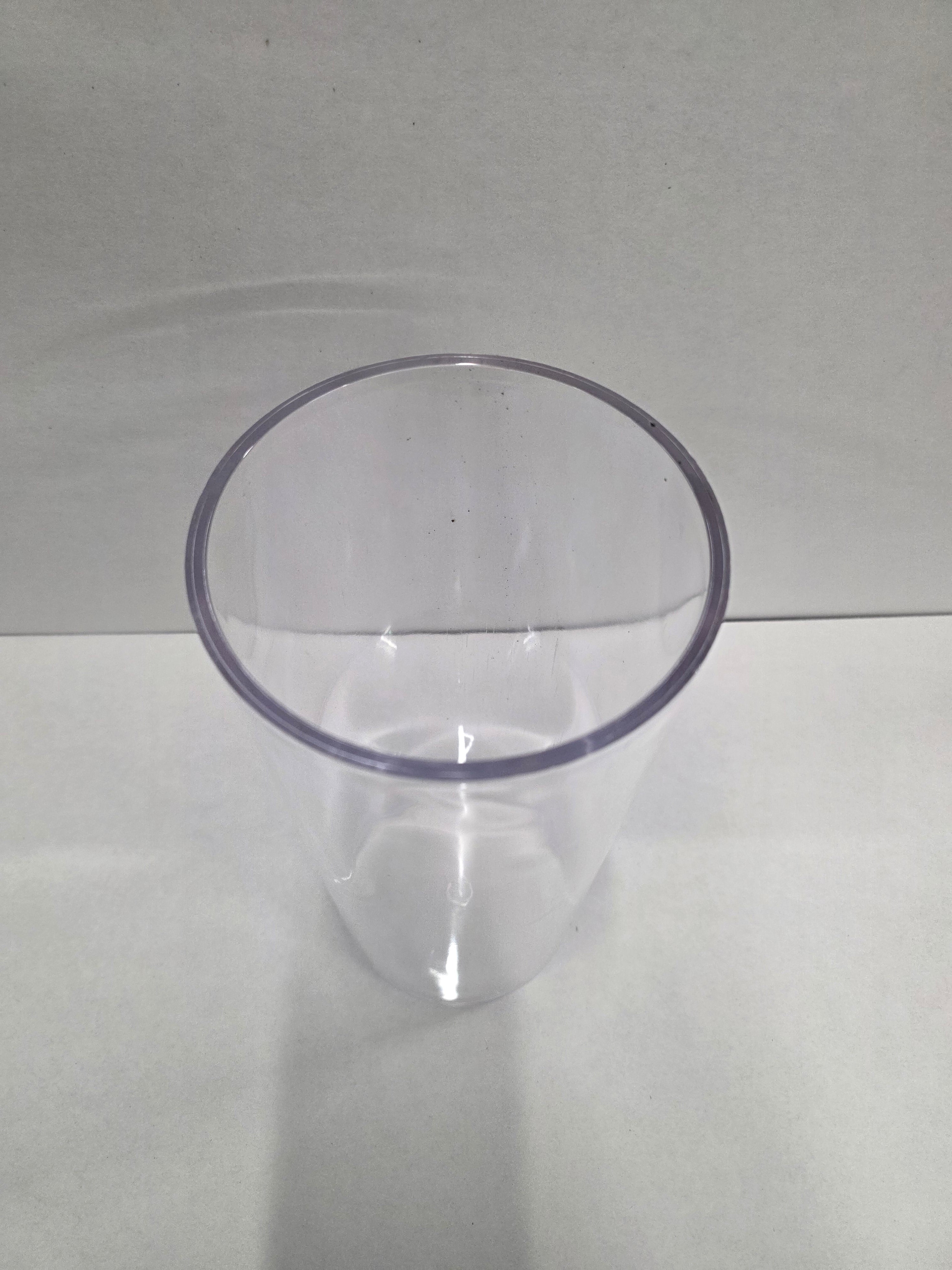 Acrylic Cylinder Clear 25x12cm