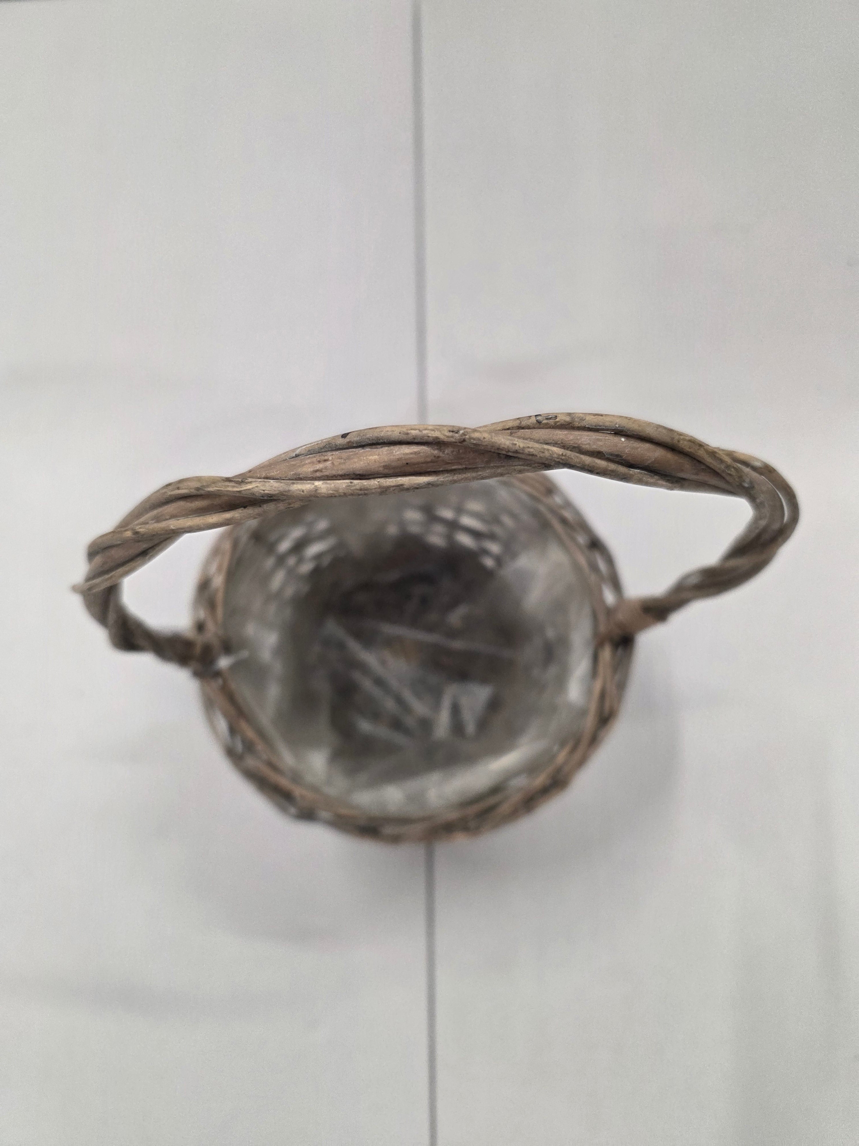 Basket Grey Handled Bowl 20cm(Pack of 2)