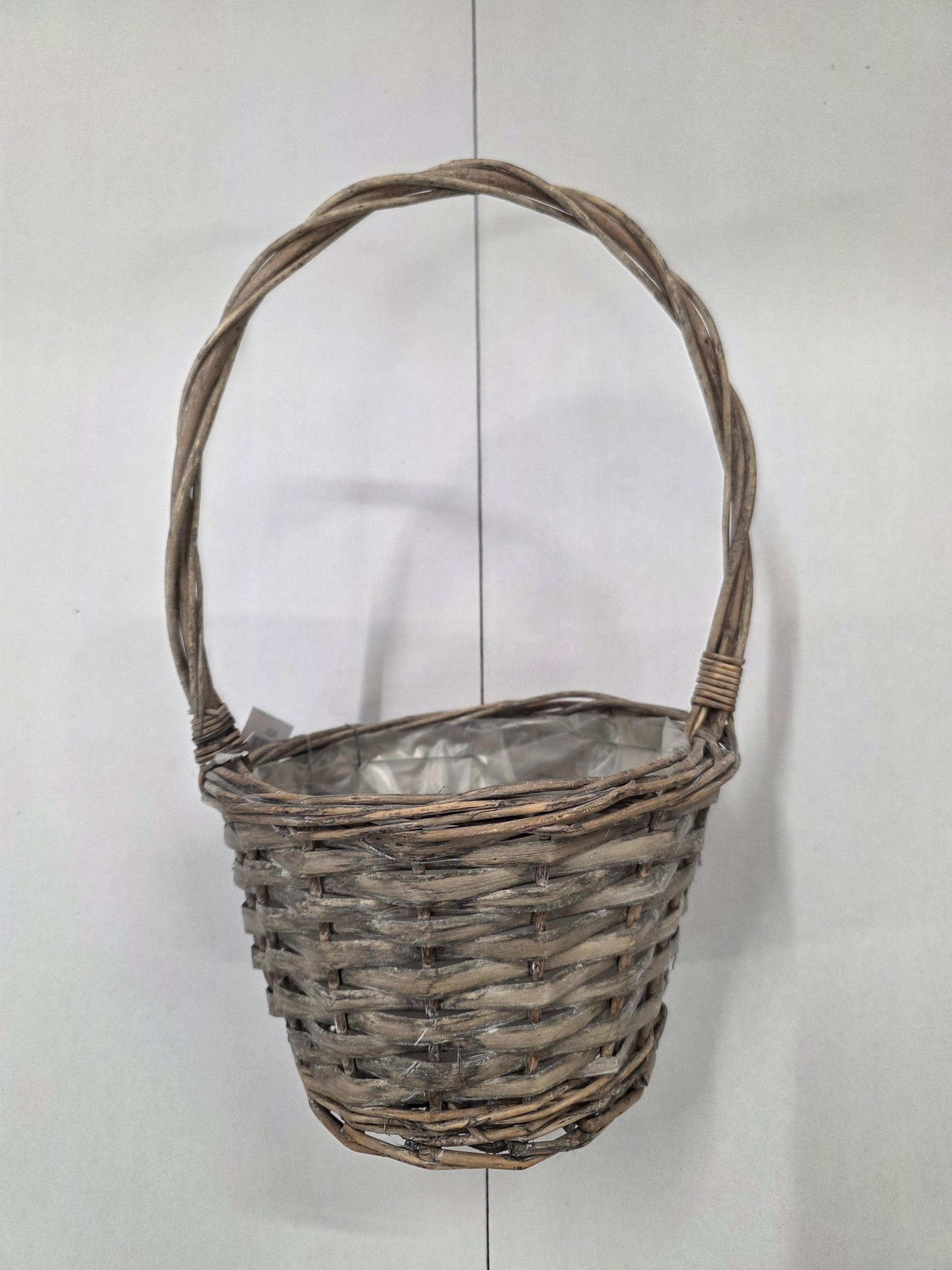 Basket Grey Handled Bowl 20cm(Pack of 2)