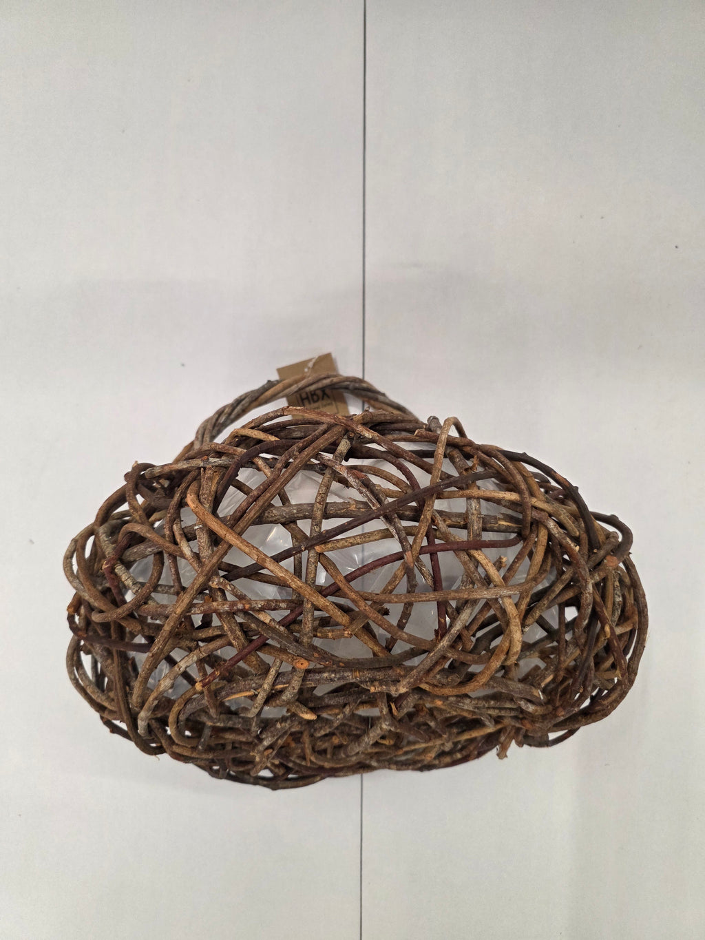 Basket Open Vine Round 29x36cm