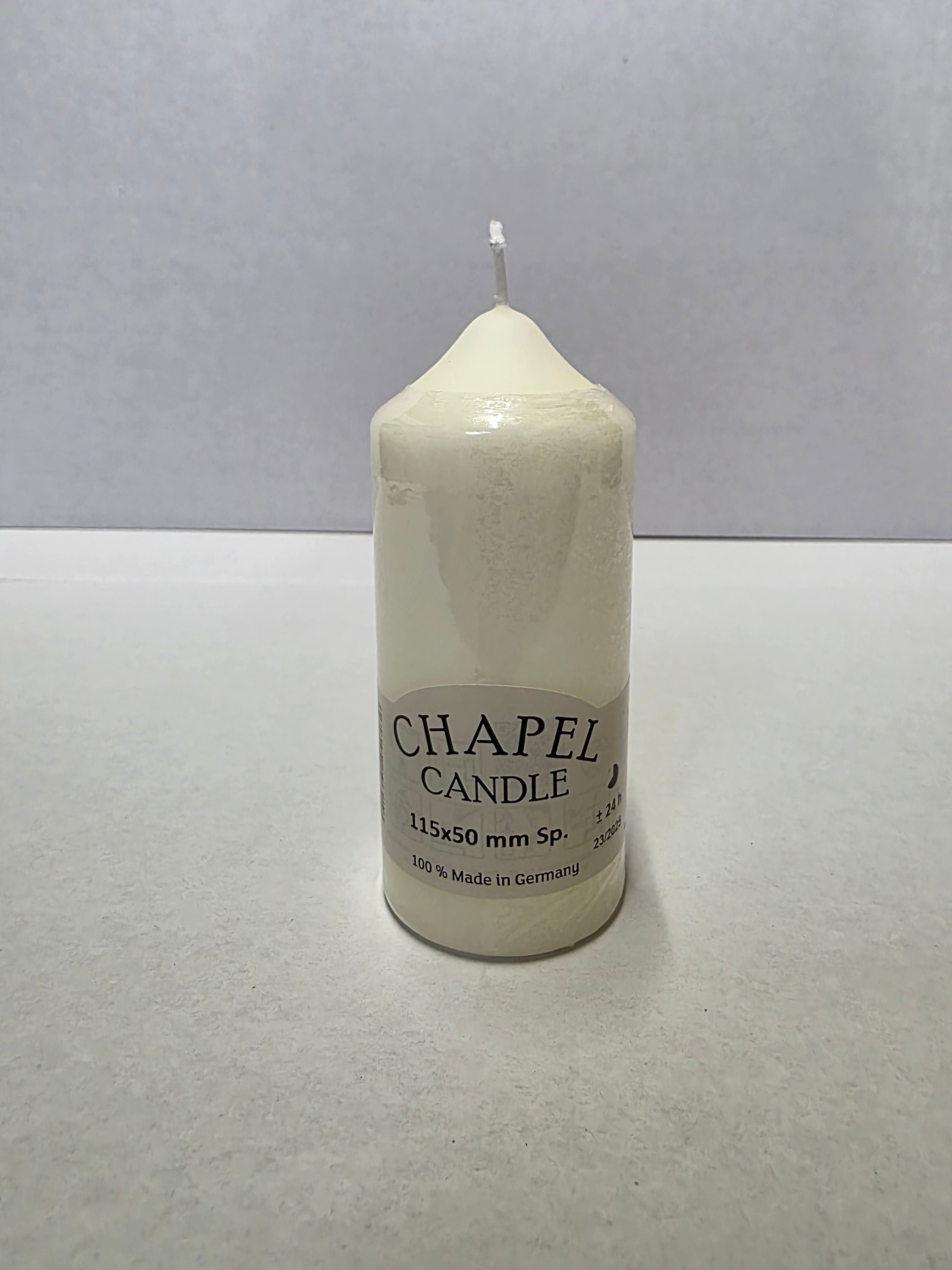 Chapel Candle 115x50mm (PACK OF 5)