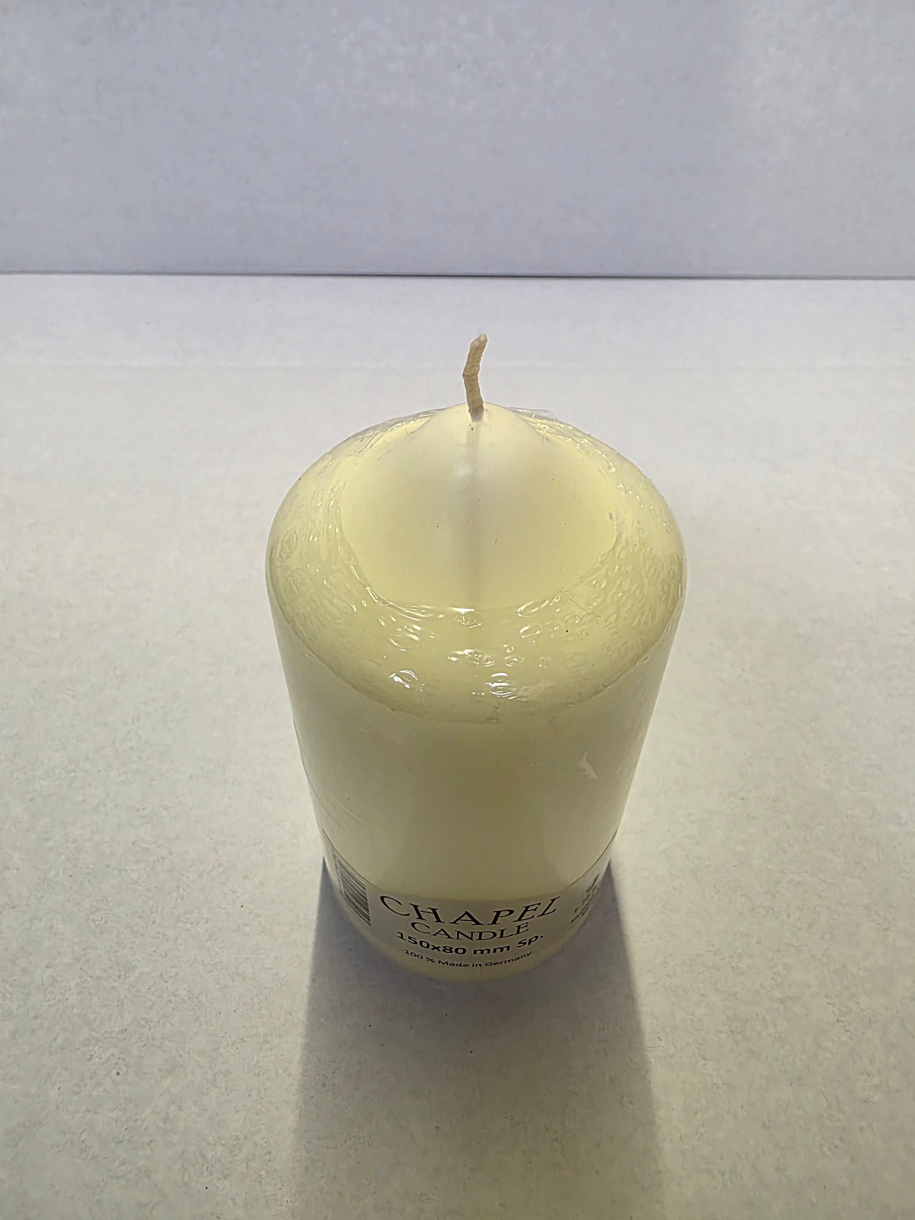 Chapel Candle 150x80mm (PACK  OF 2)