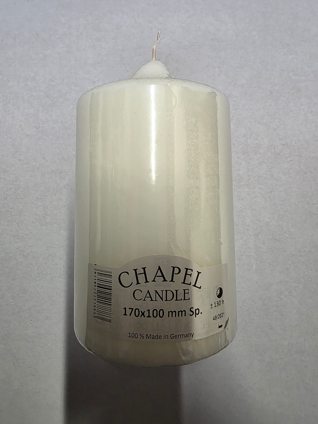 Chapel Candle 170x100mm