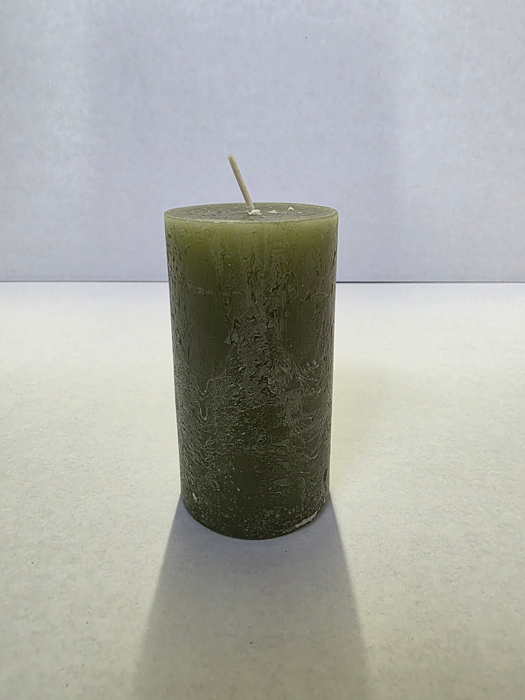 Rustic Safe Candle 110x60mm Olive (PACK OF 2)