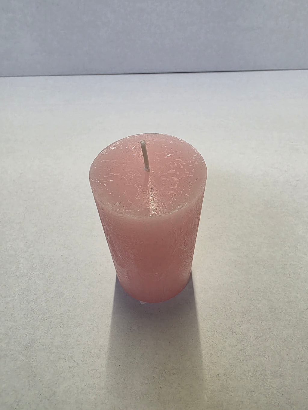 Rustic Safe Candle 110x60mm Pink