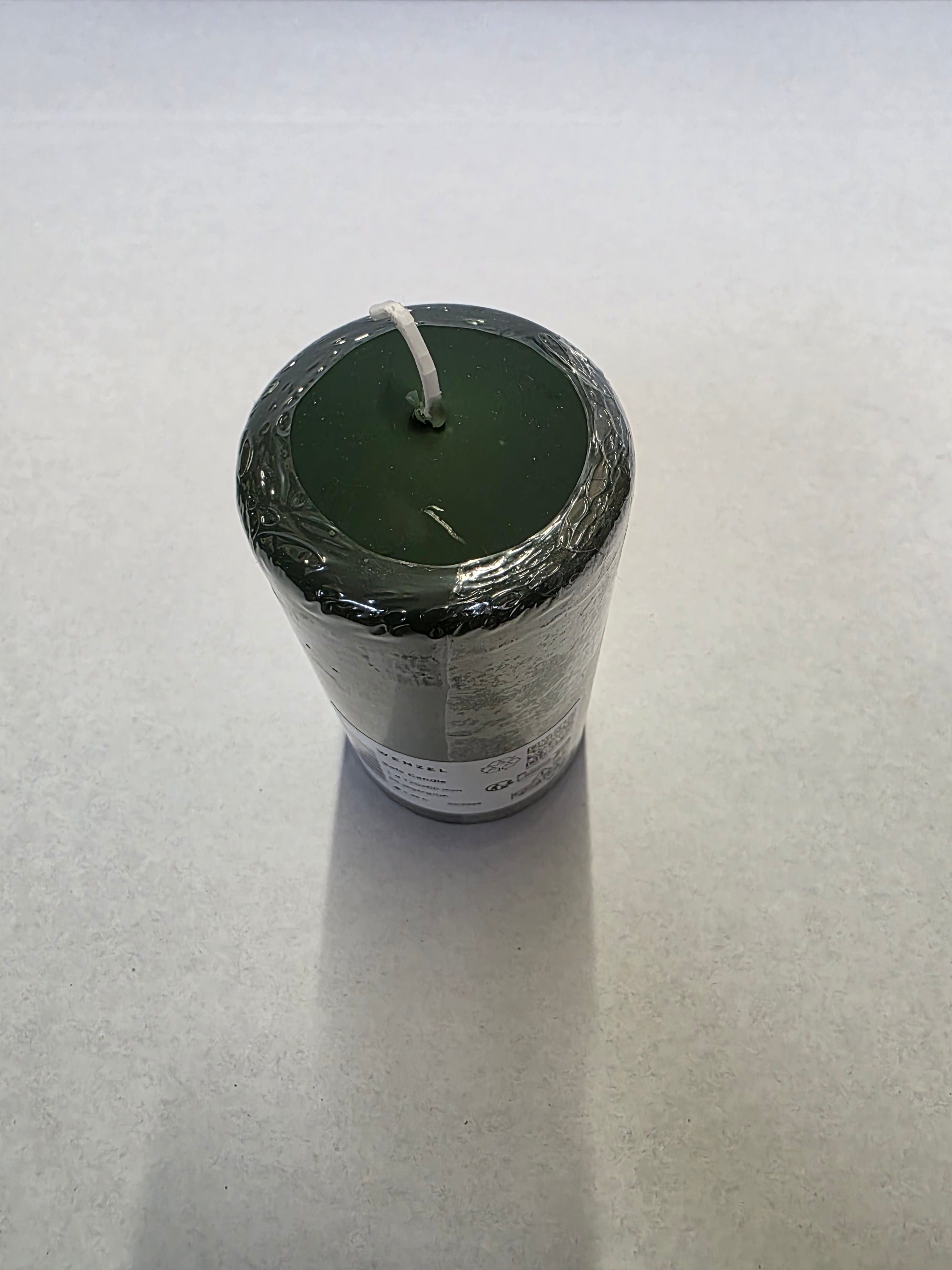 Safe Candle 120x60mm Hunter Green (PACK OF 3)