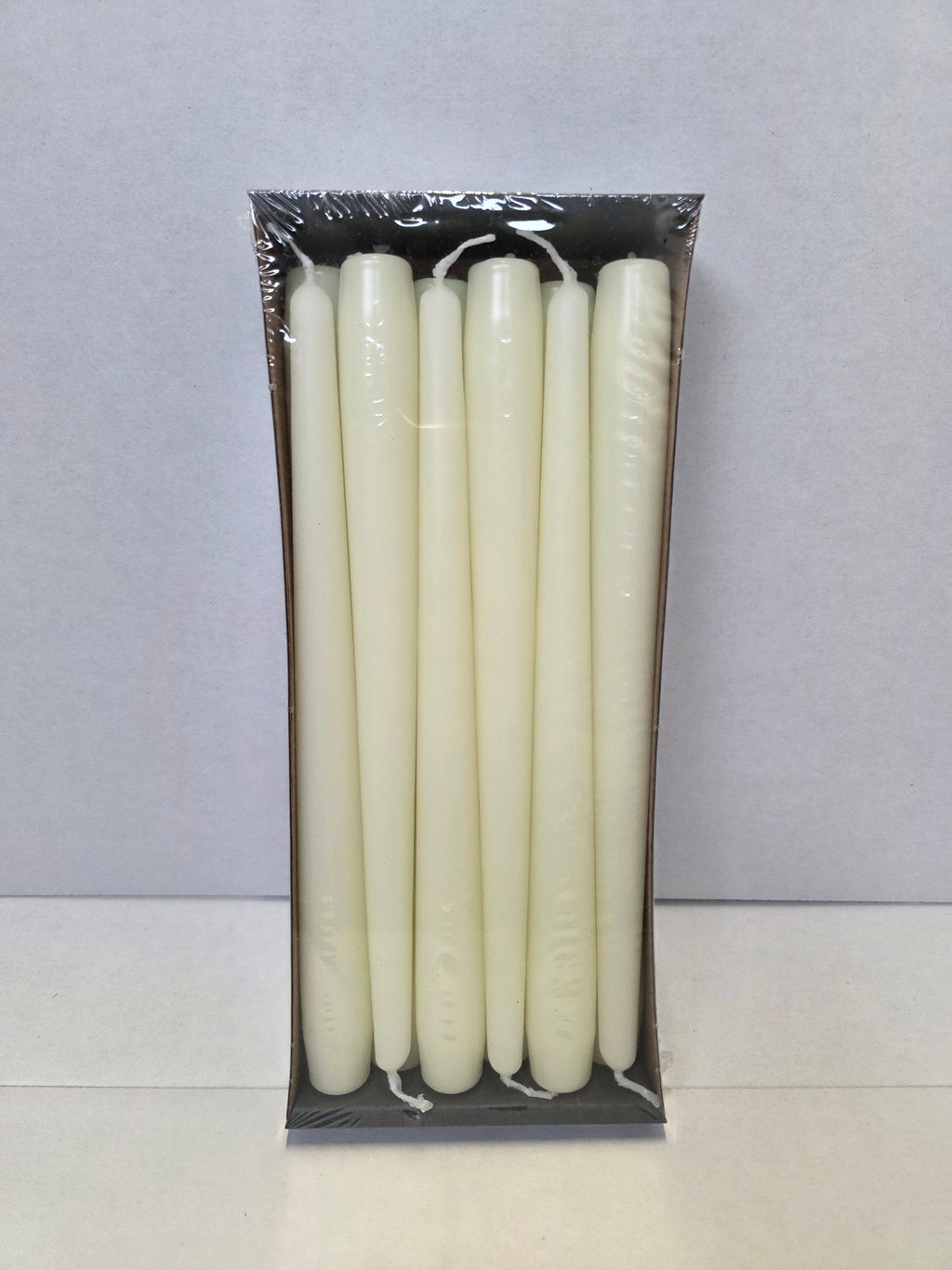 Tapered Candle 250x23mm Ivory X12