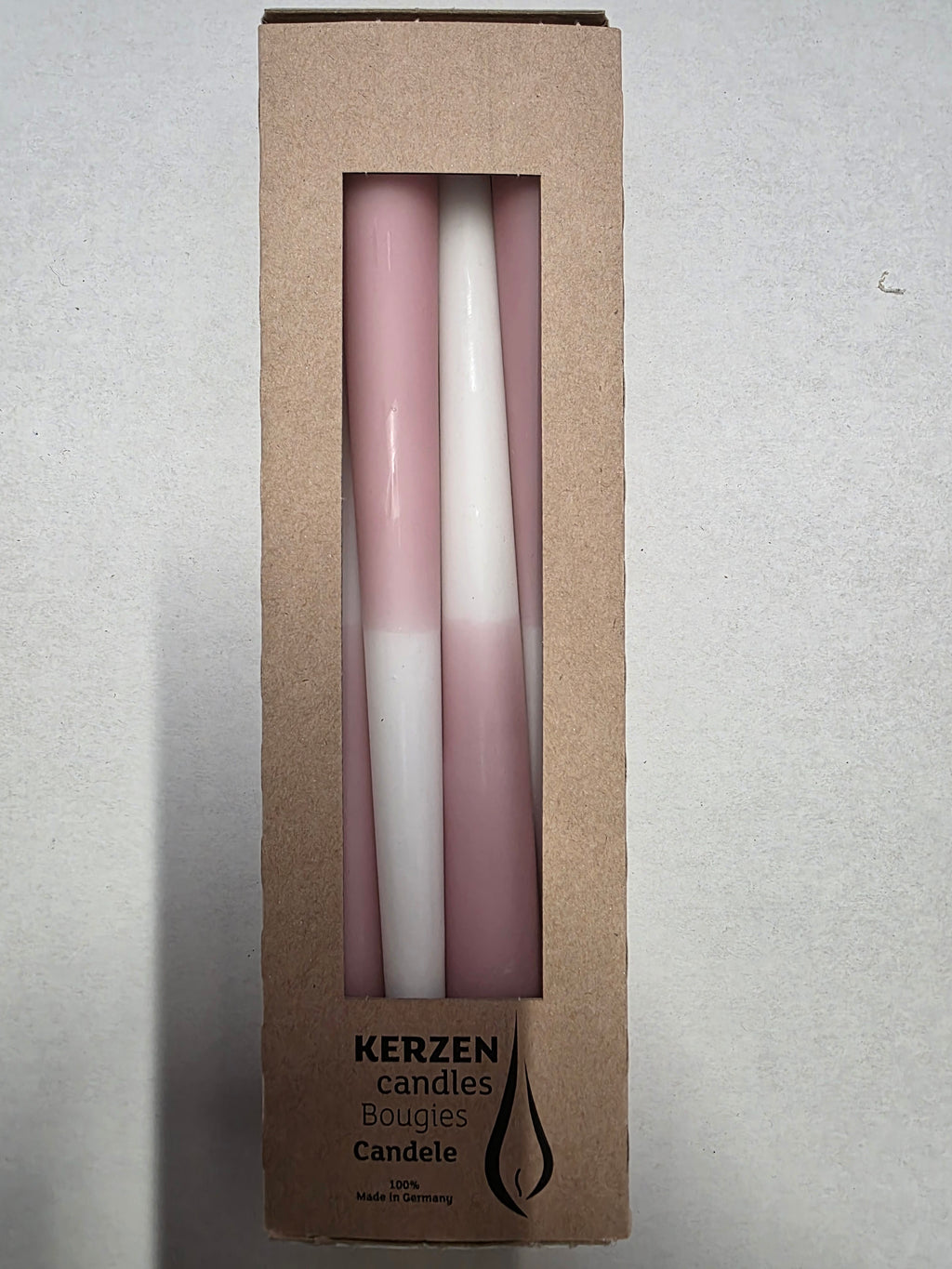 Tapers Two Tone  250x23mm Rose x 4