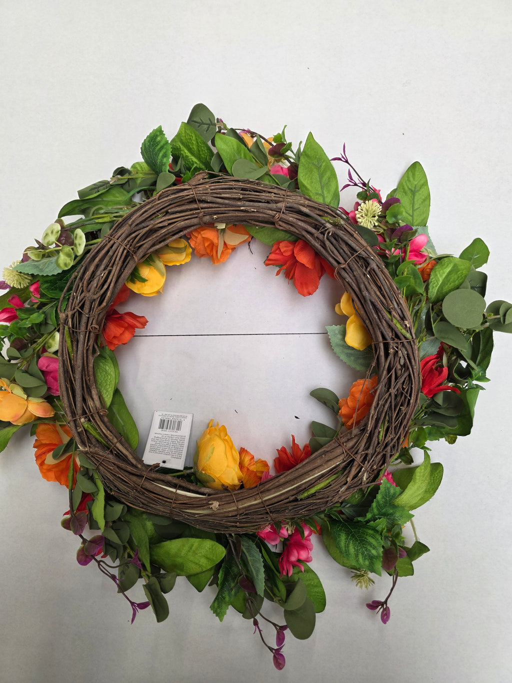 Wreath Vivid Flower 22 Inch