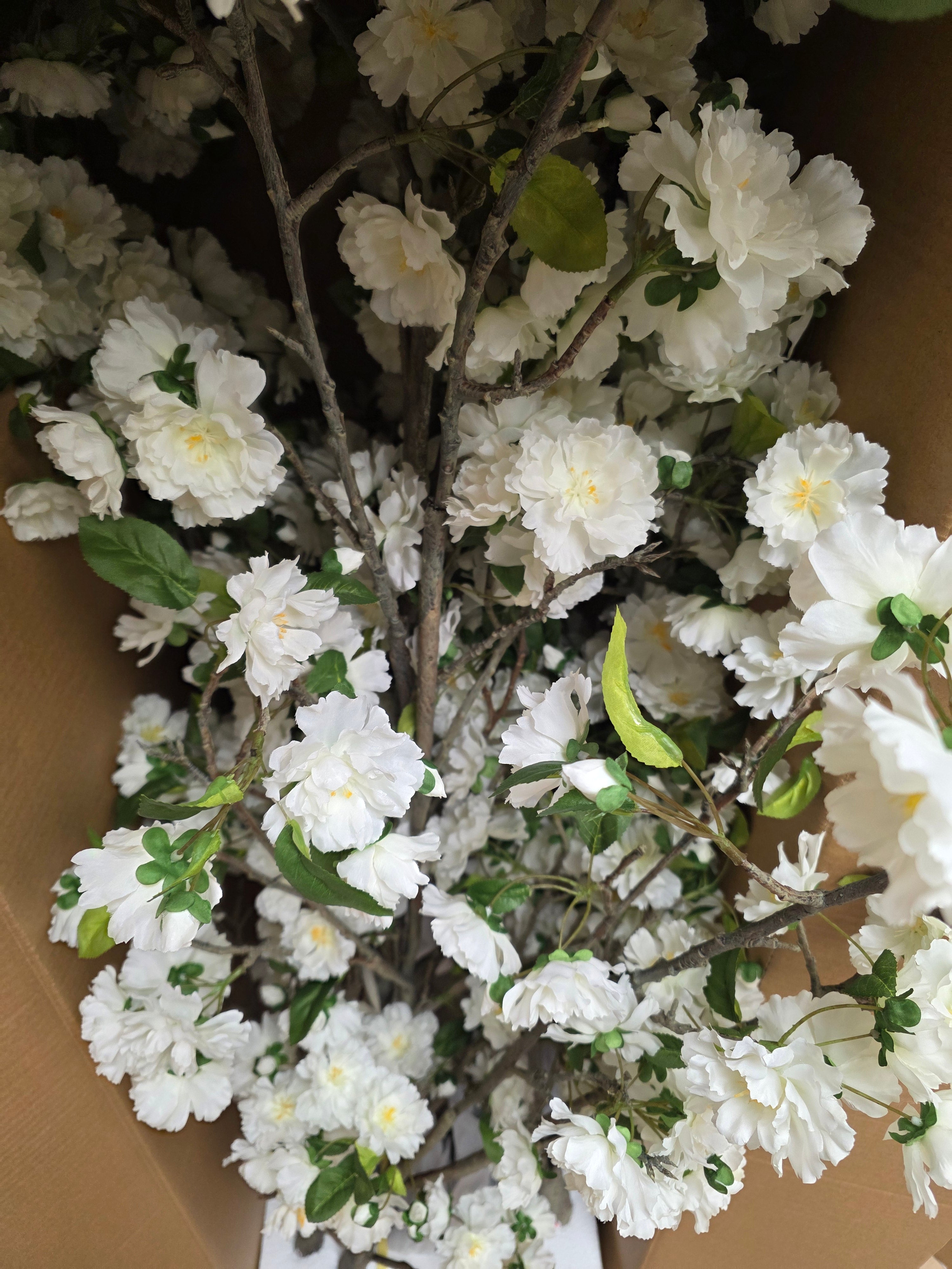 Cherry Blossom Tree White 250cm