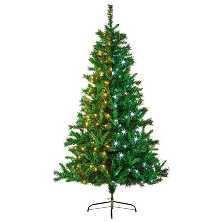 Tree L E D Prelit Arbor Spruce Switch 2.1m