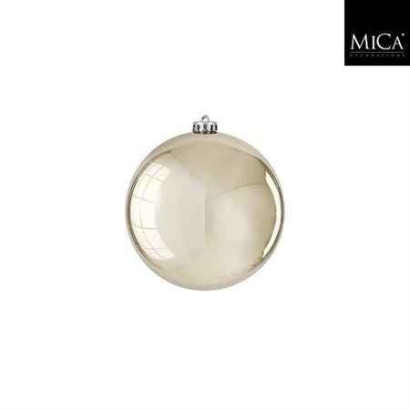 Bauble Unbreakable 20cm Shiny Champagne